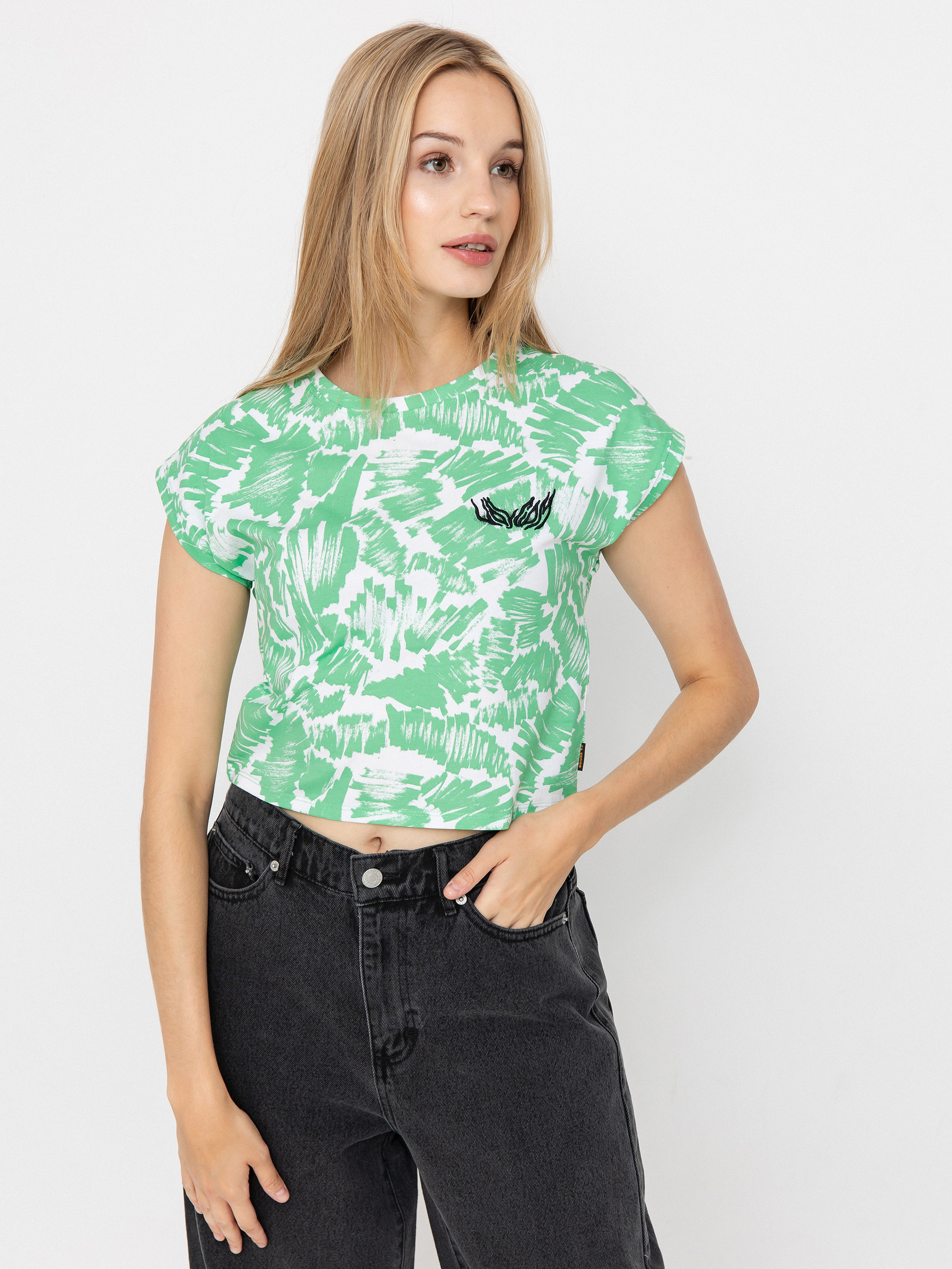  Футболка Volcom T-shirt Fa Alix Wmn (jade)