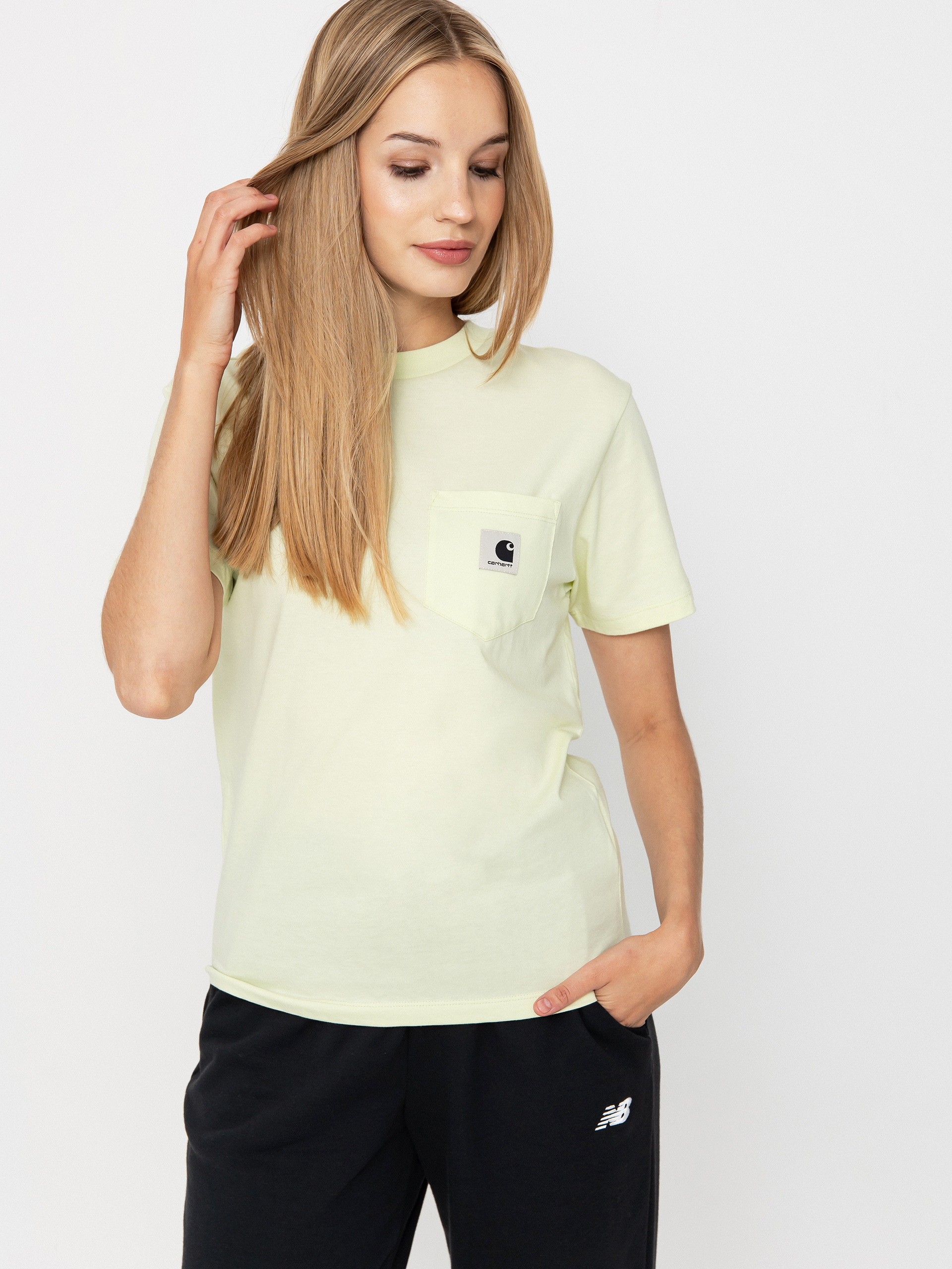 Футболка Carhartt WIP Pocket Wmn (air green)