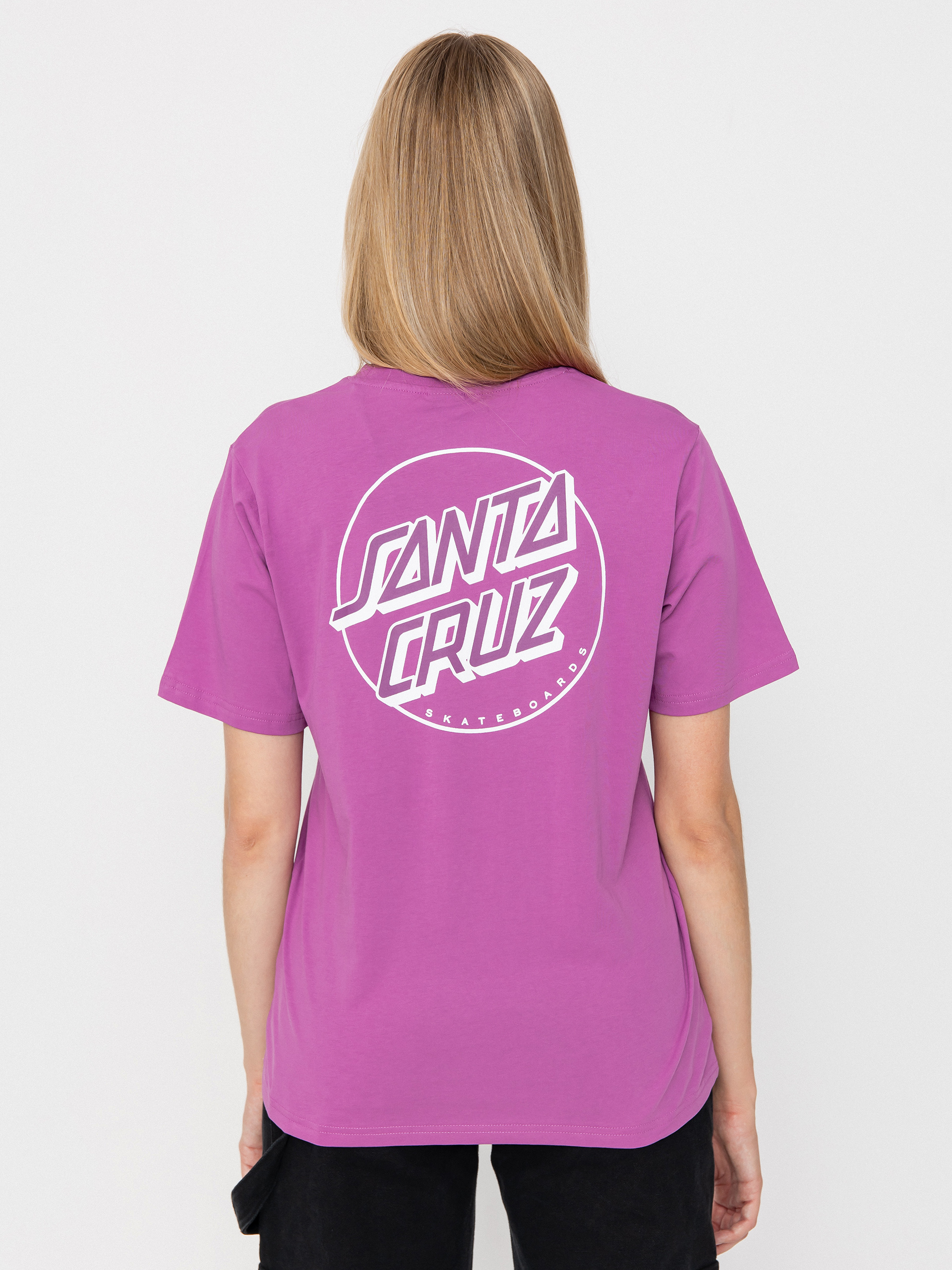 Футболка Santa Cruz Partial Dot Wmn (hyper violet)