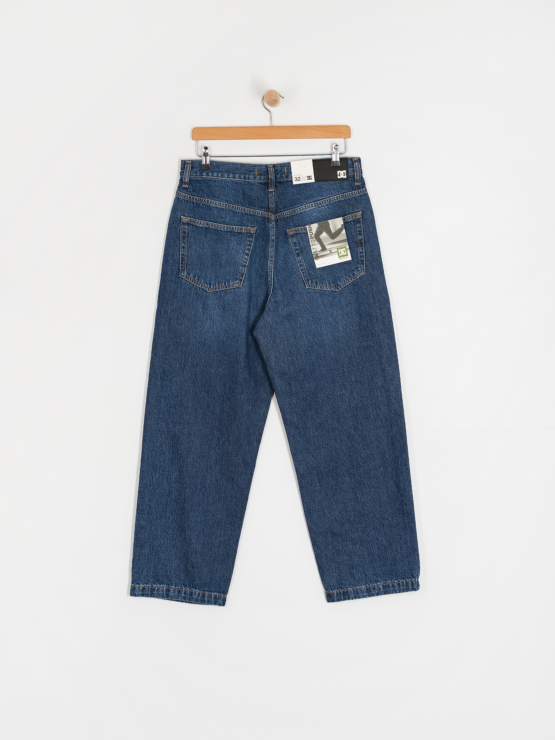 Штани DC Worker Baggy Denim Rsi (stone indigo)