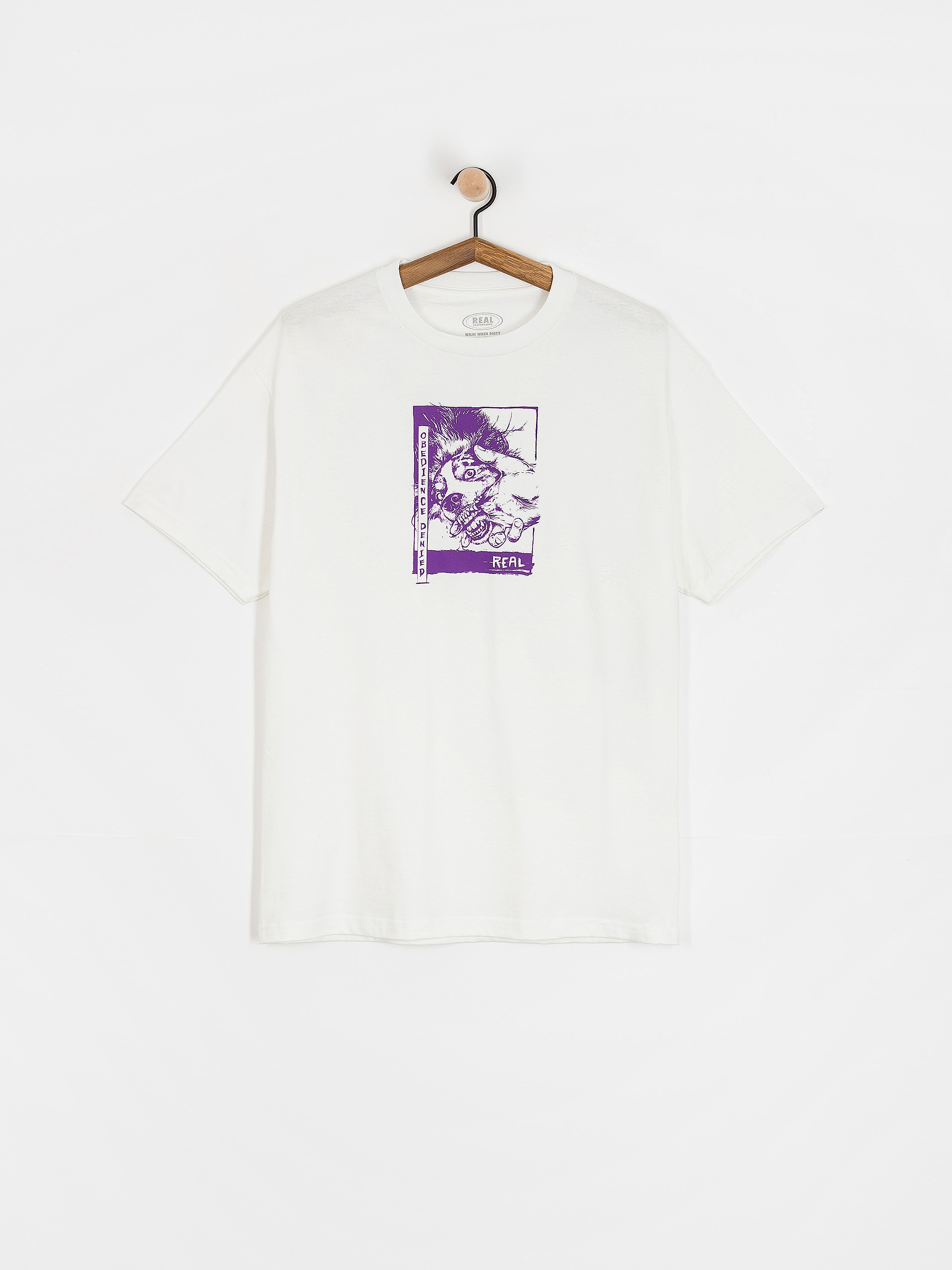 Футболка Real Obedience Denied Reup (white)
