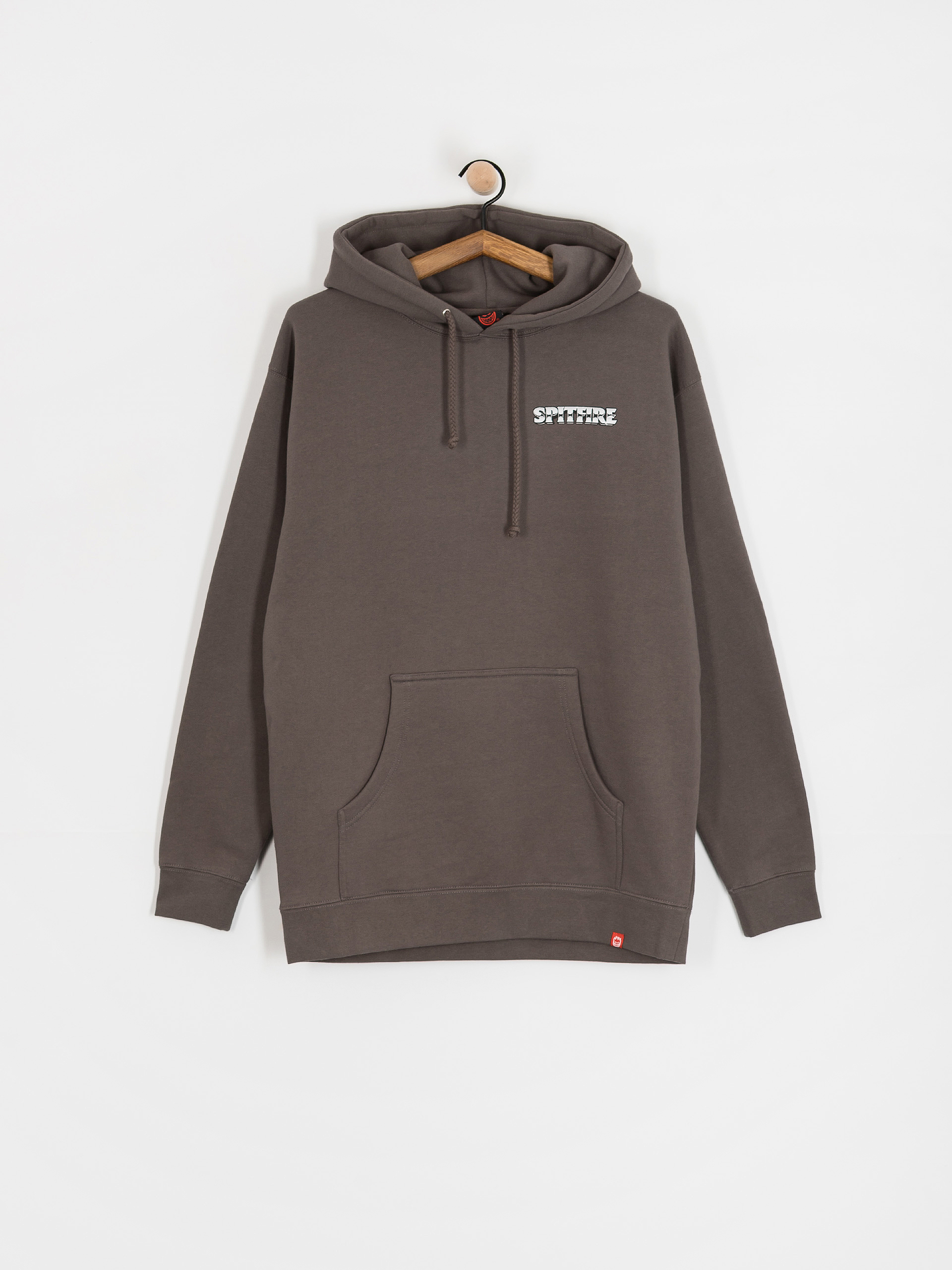 Худі Spitfire Burnout HD (charcoal solid w/multi color prints)