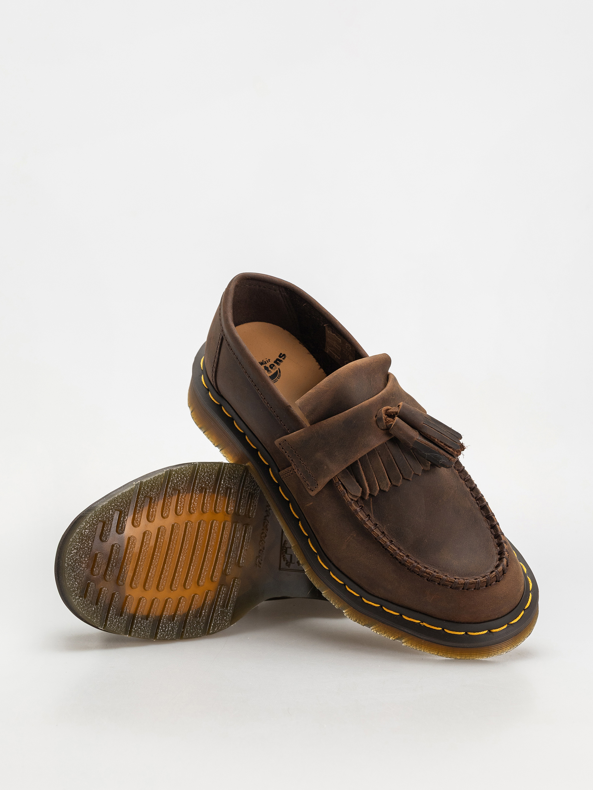 Взуття Dr. Martens Adrian Tassel Loafer (dark brown crazy horse)