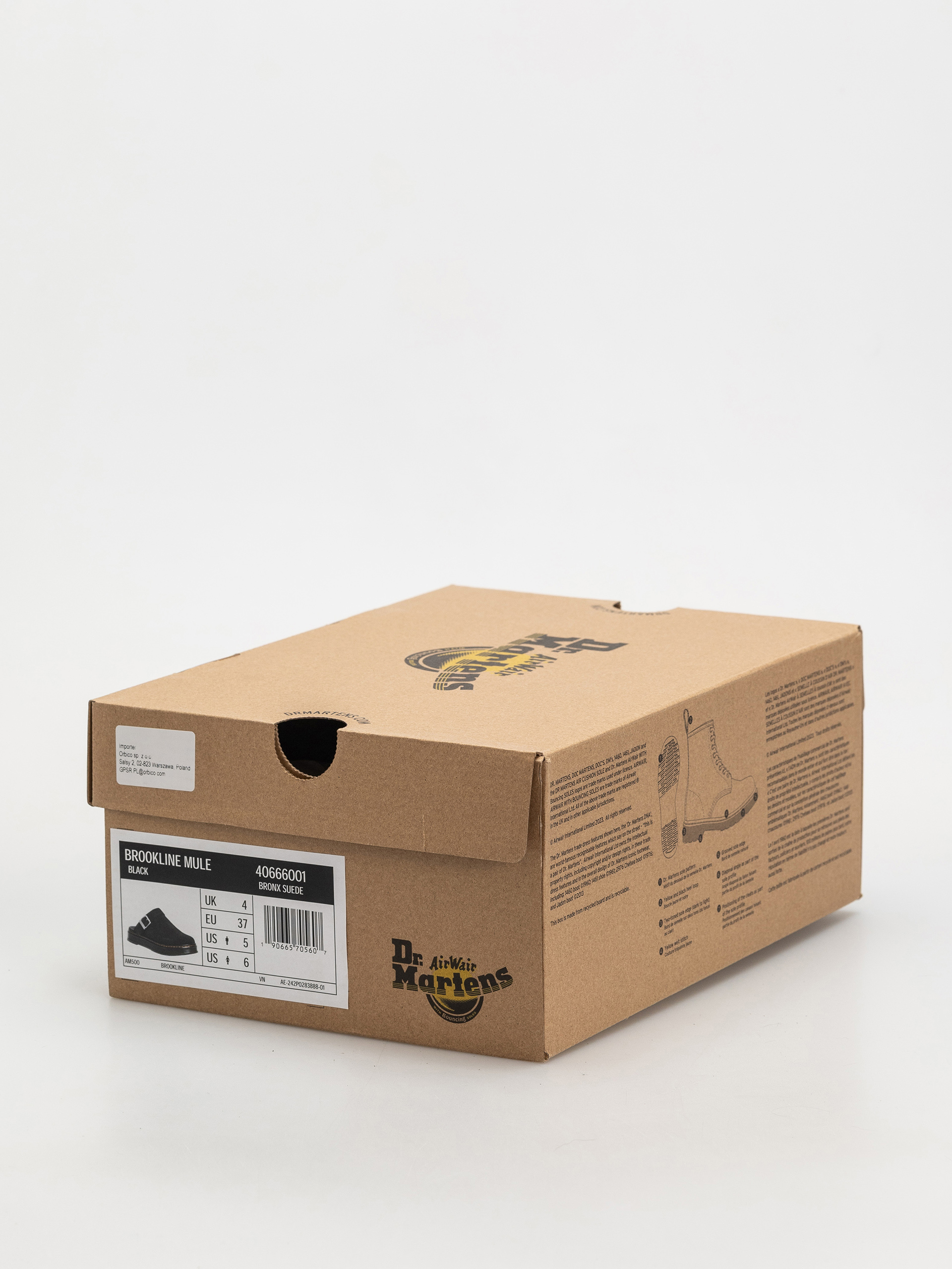 Взуття Dr. Martens Brookline Mule (black bronx suede)