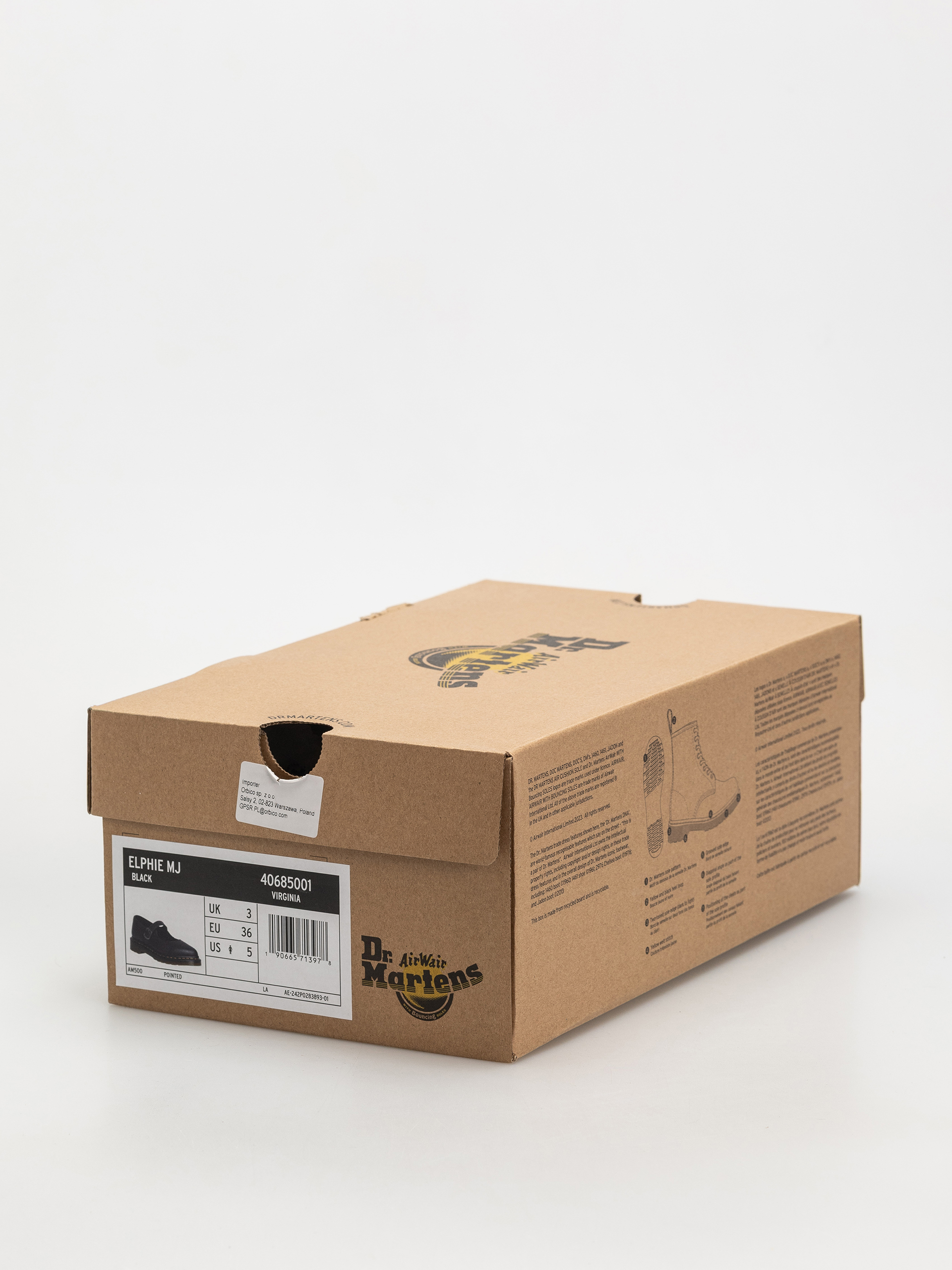 Взуття Dr. Martens Elphie Mary Jane Wmn (black virginia)