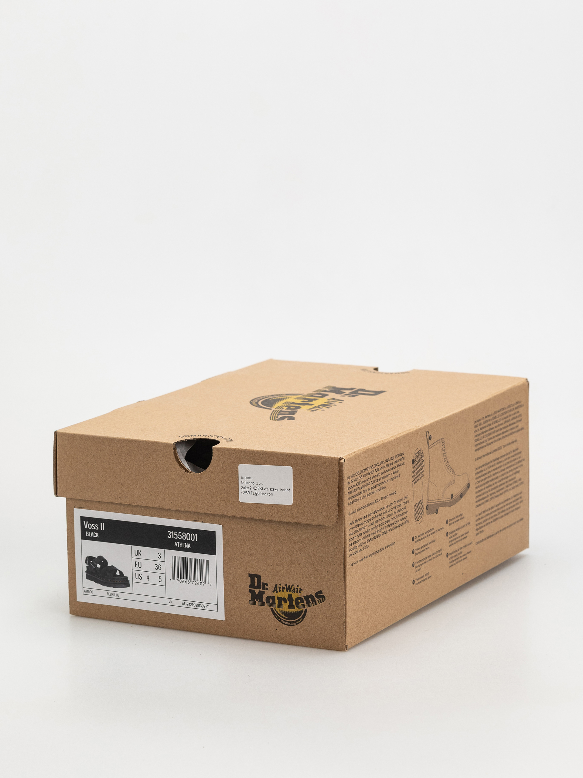 Сандалі Dr. Martens Voss II Wmn (black athena)