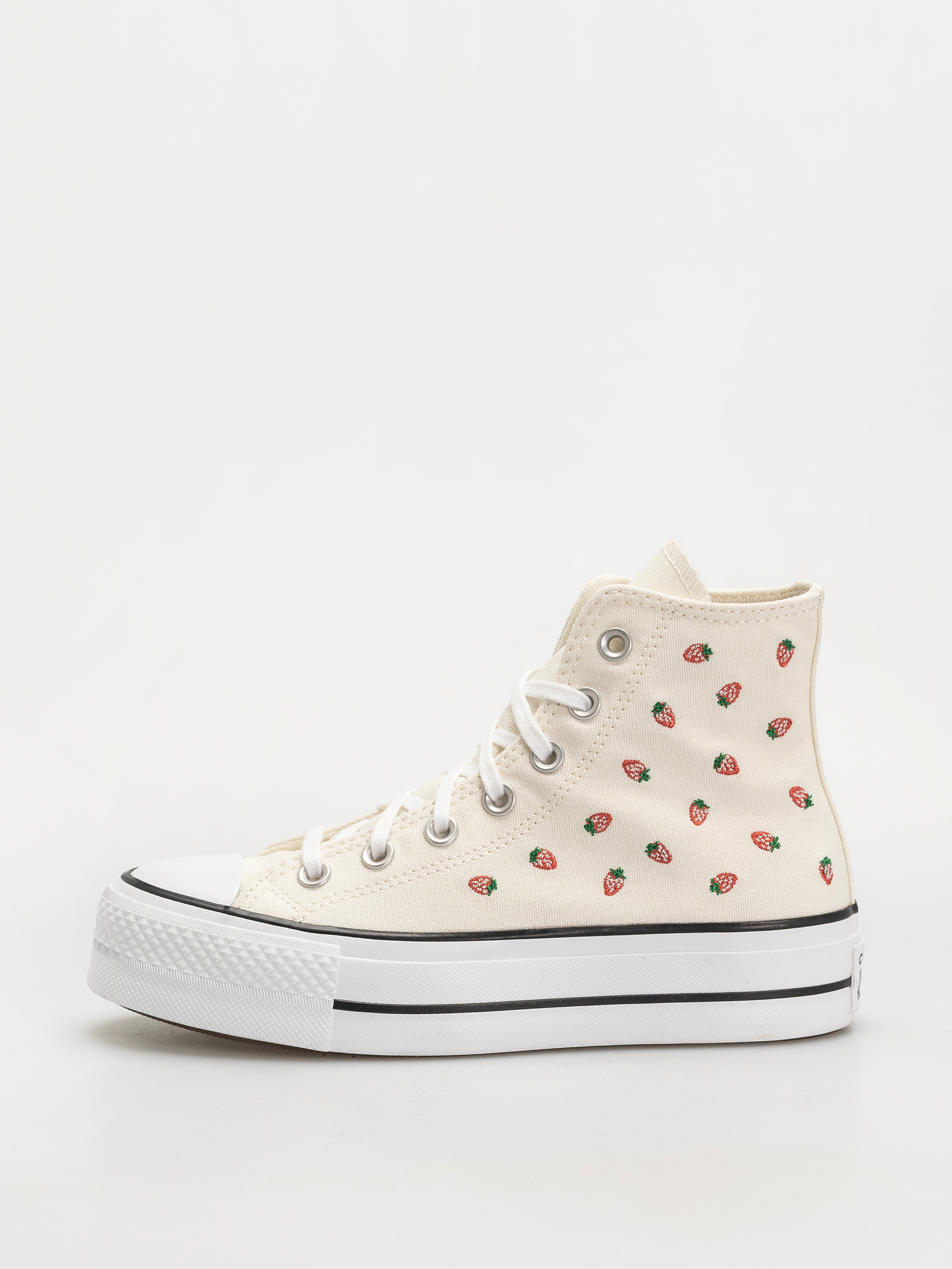 Кеди Converse Chuck Taylor All Star Lift Hi Wmn (egret/soft red/white)