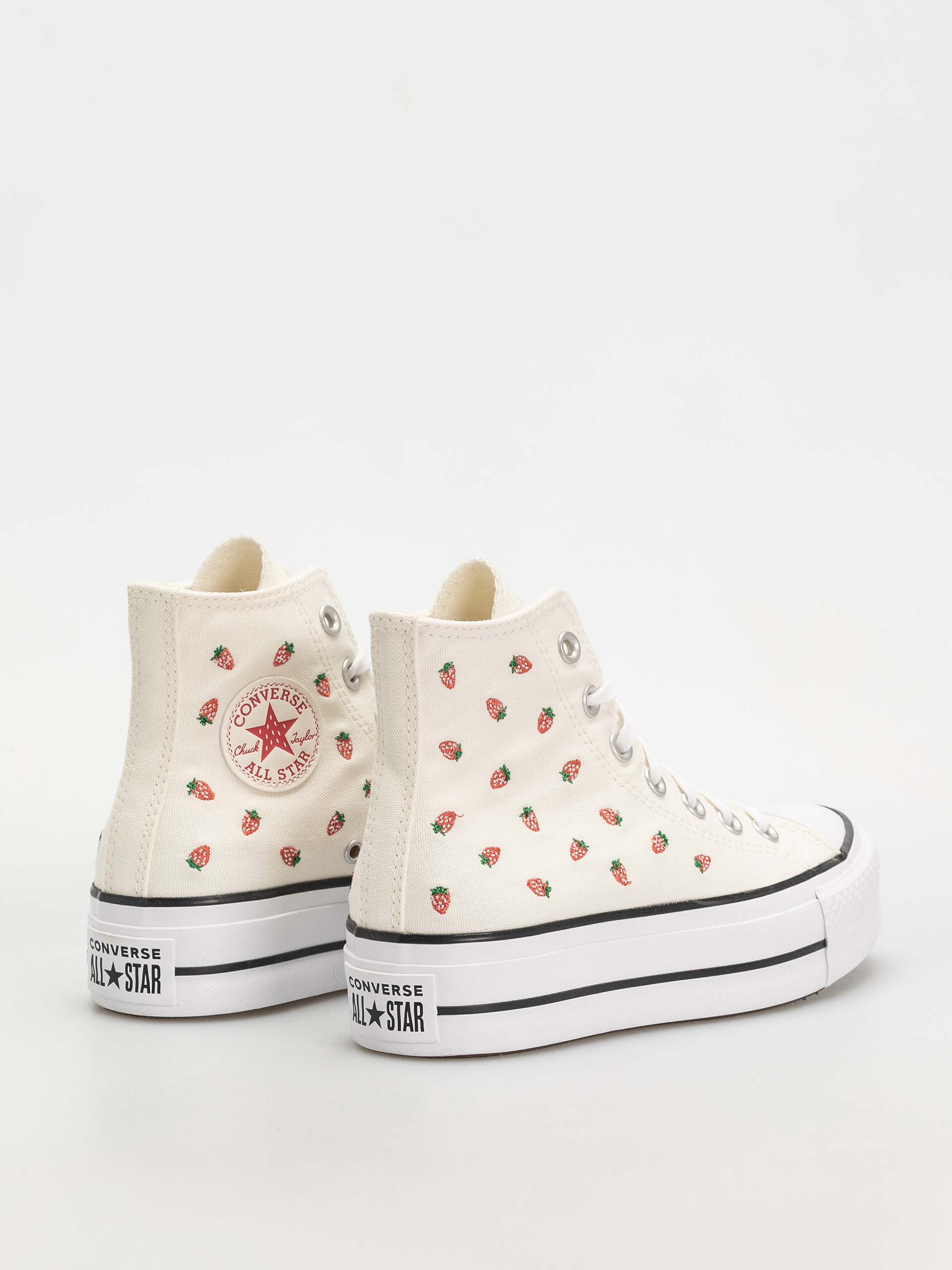 Кеди Converse Chuck Taylor All Star Lift Hi Wmn (egret/soft red/white)