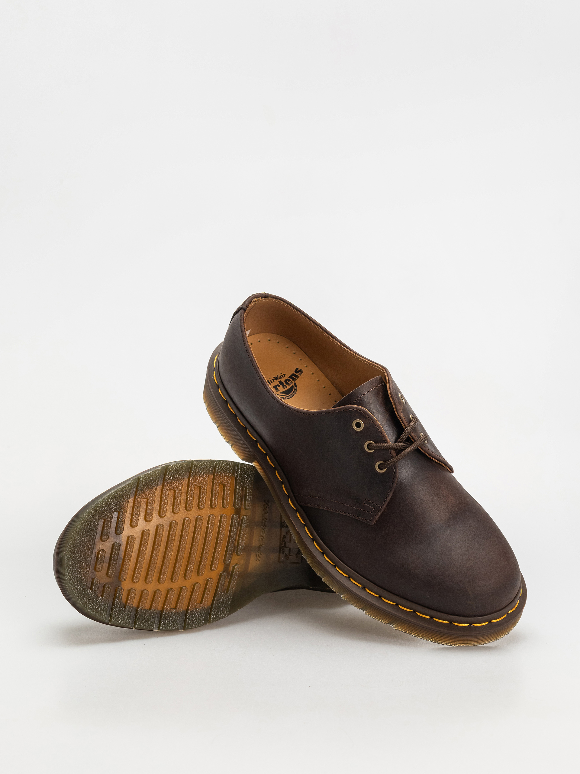 Взуття Dr. Martens 1461 - коричневий (dark brown crazy horse)