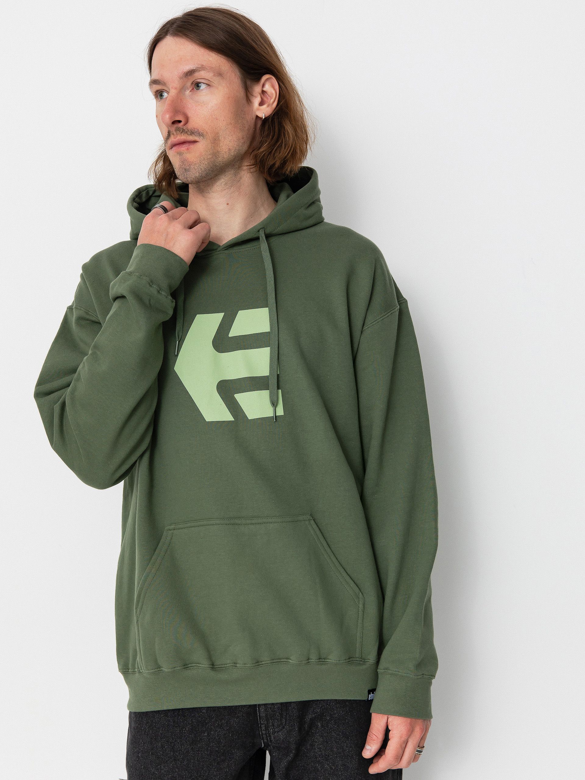 Худі Etnies Classic Icon HD (olive)