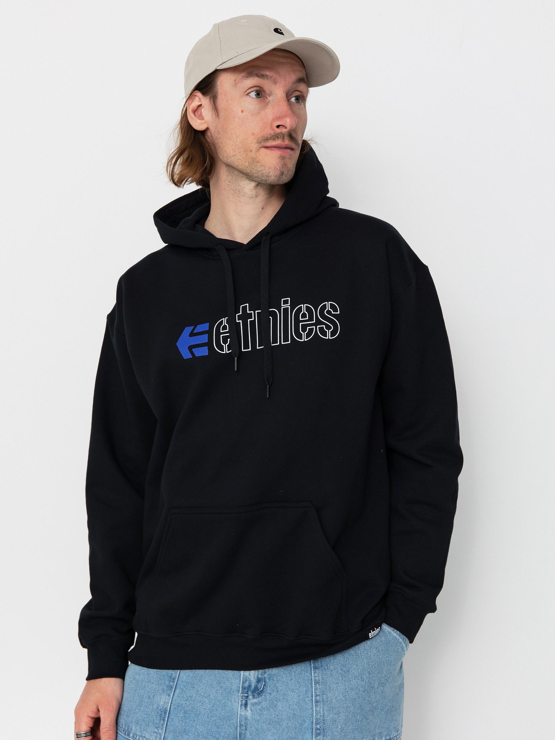 Худі Etnies Ecorp HD (black/blue/white)