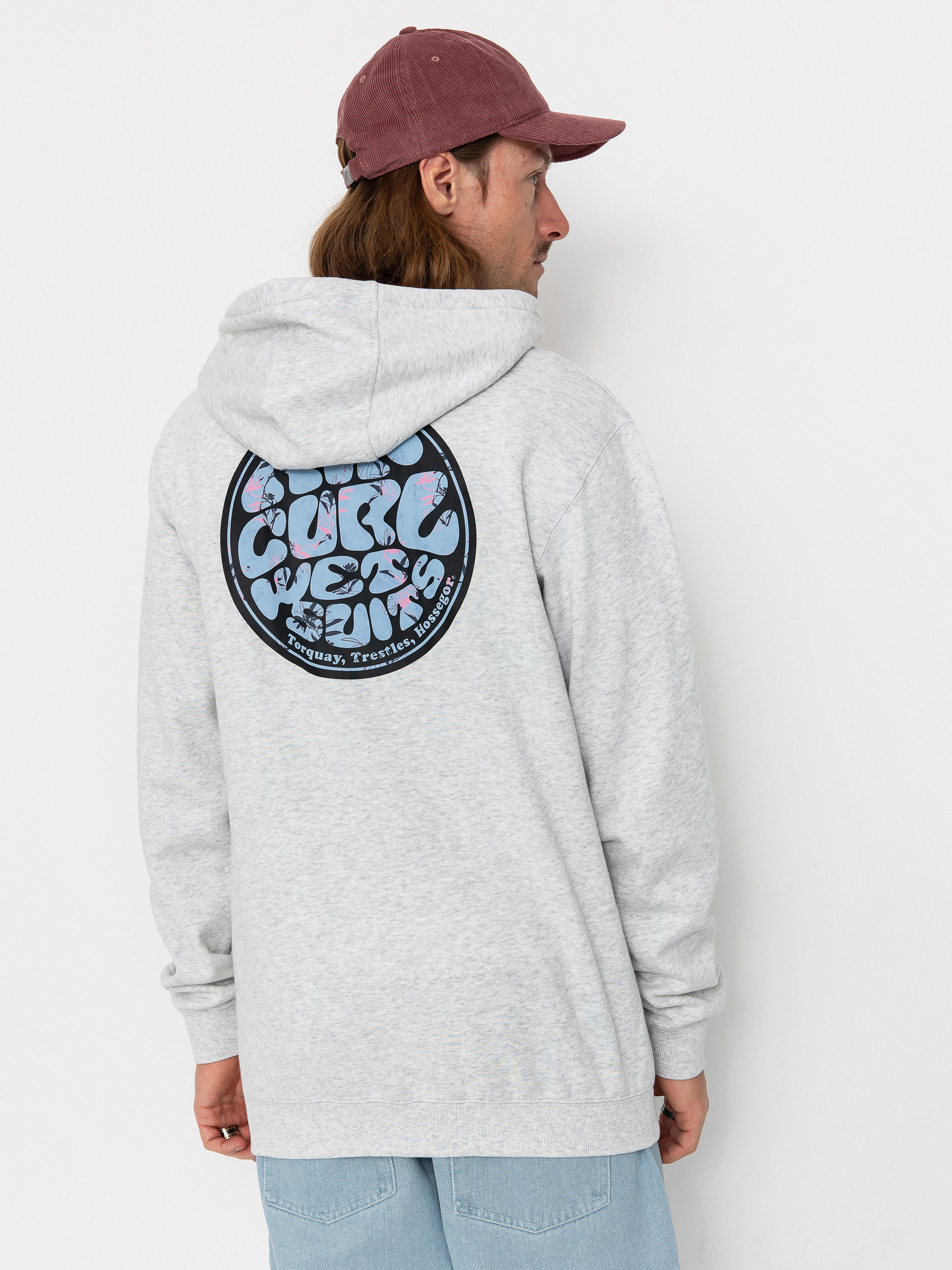 Худі Rip Curl Wettie Passage Icon ZHD (grey heather)