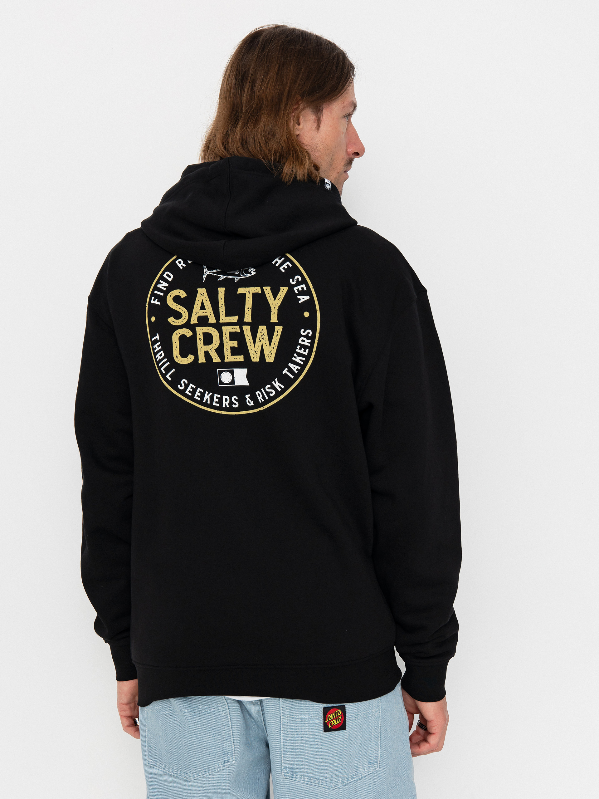 Світшот Salty Crew Legendary Zip (black)