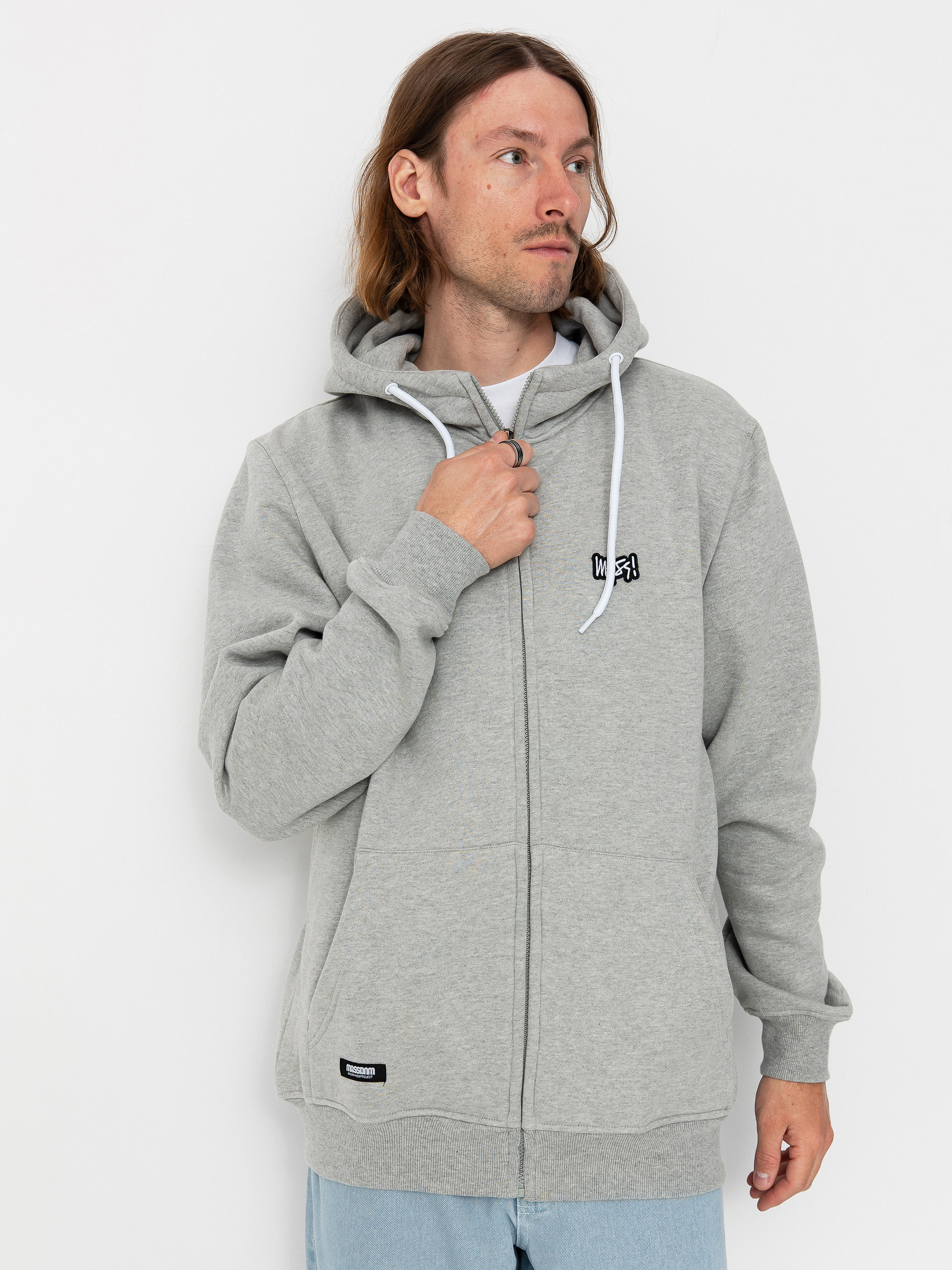 Худі MassDnm Signature Patch ZHD (lt heather grey)