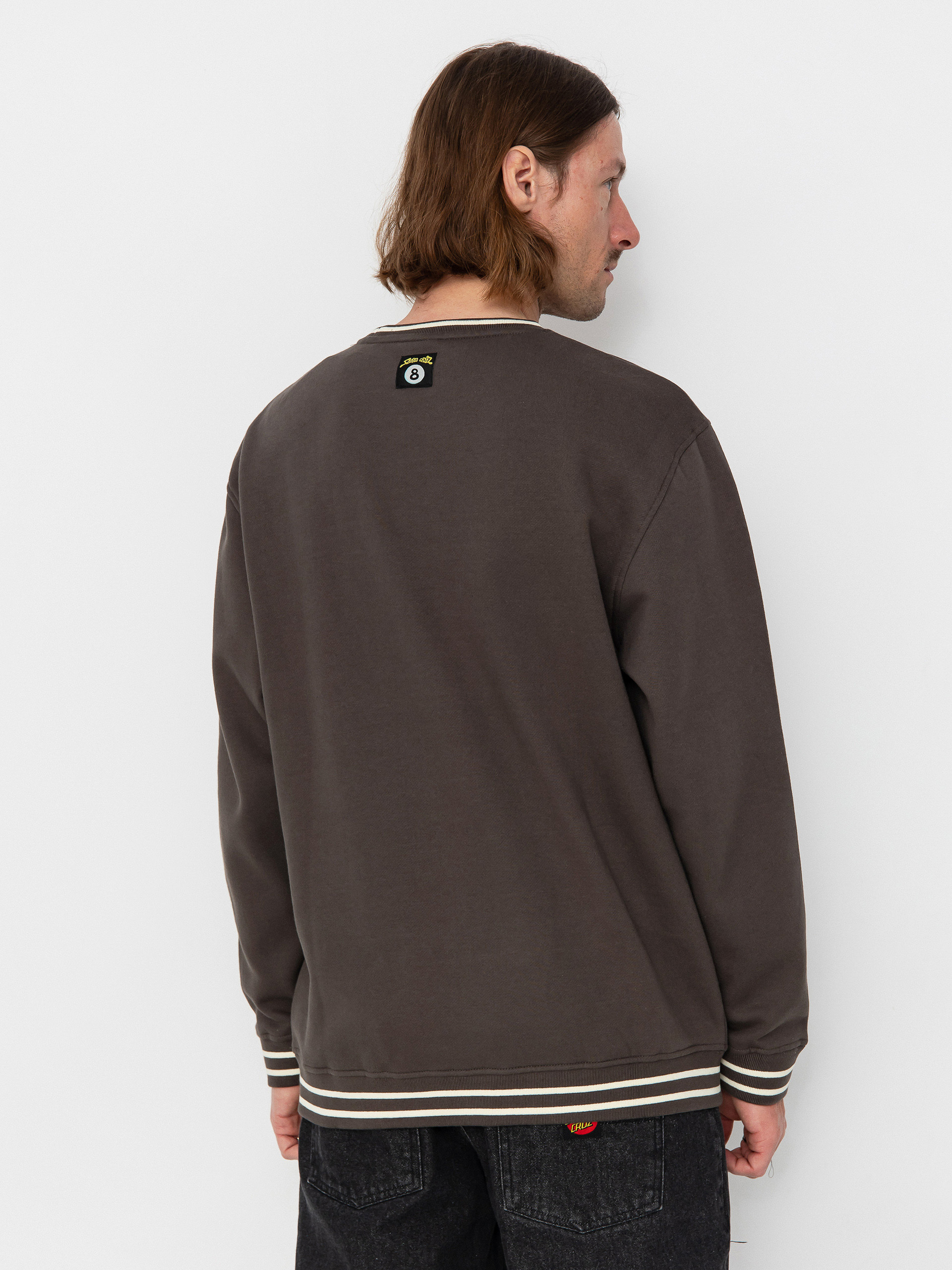 Світшот Santa Cruz Winkowski Surf Front Crew (washed black)