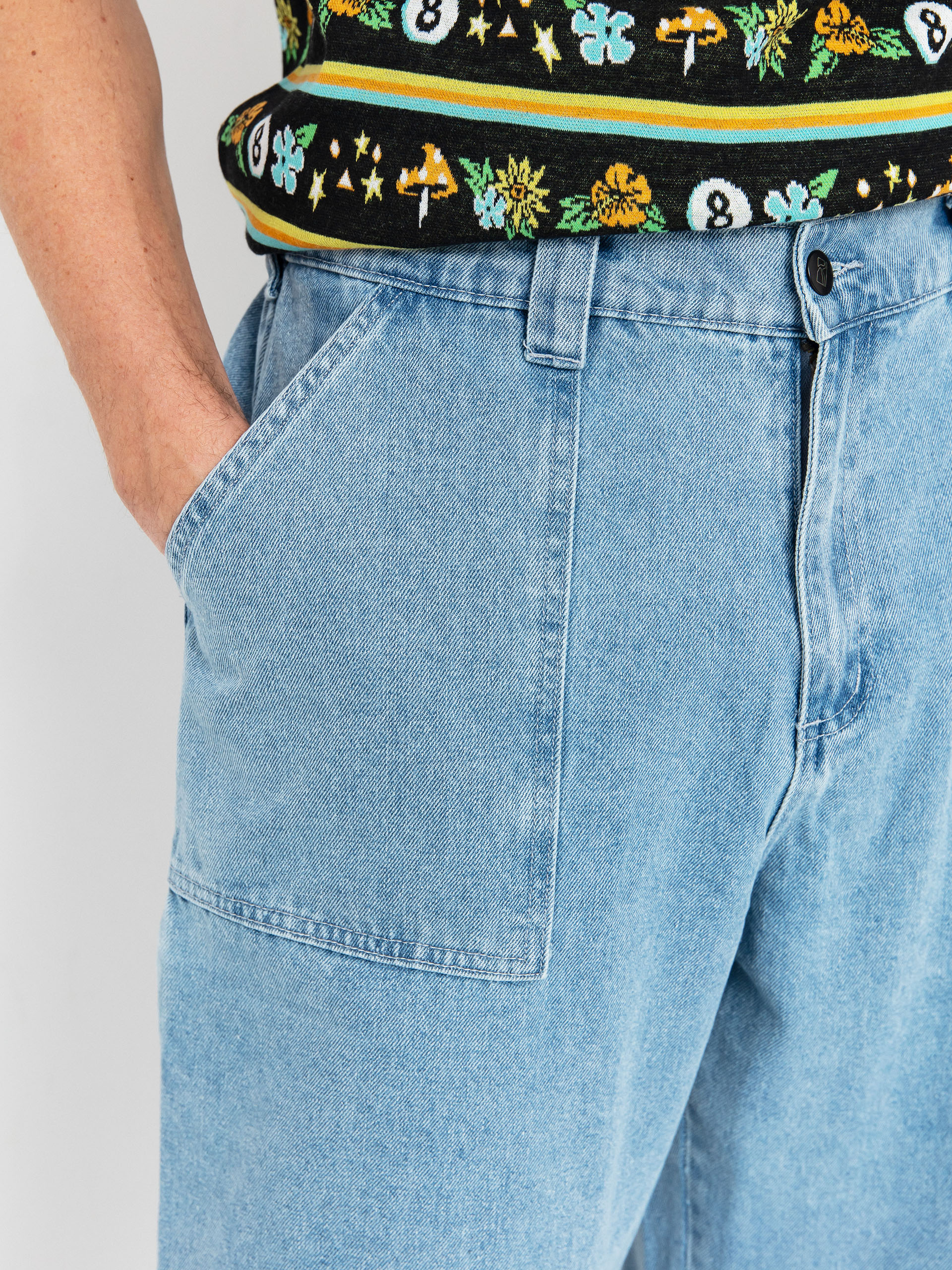 Штани Poetic Collective Painter (light denim wash)