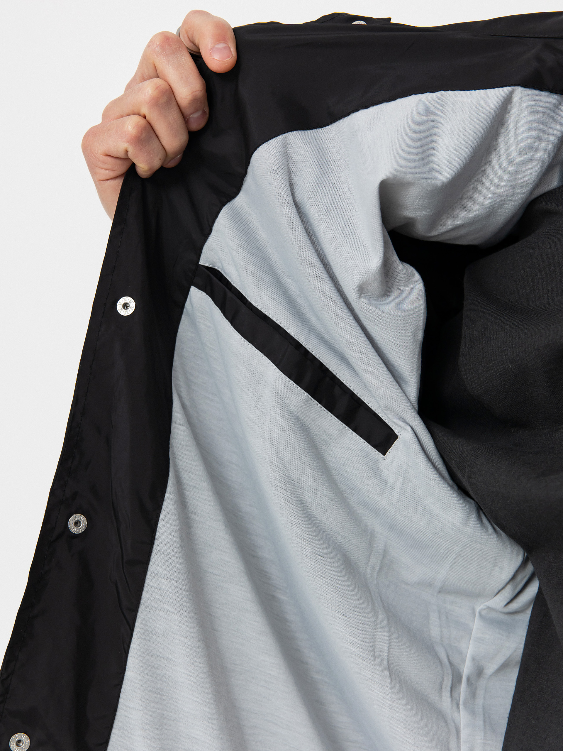 Куртка Poetic Collective Burning Skull Coach (black)