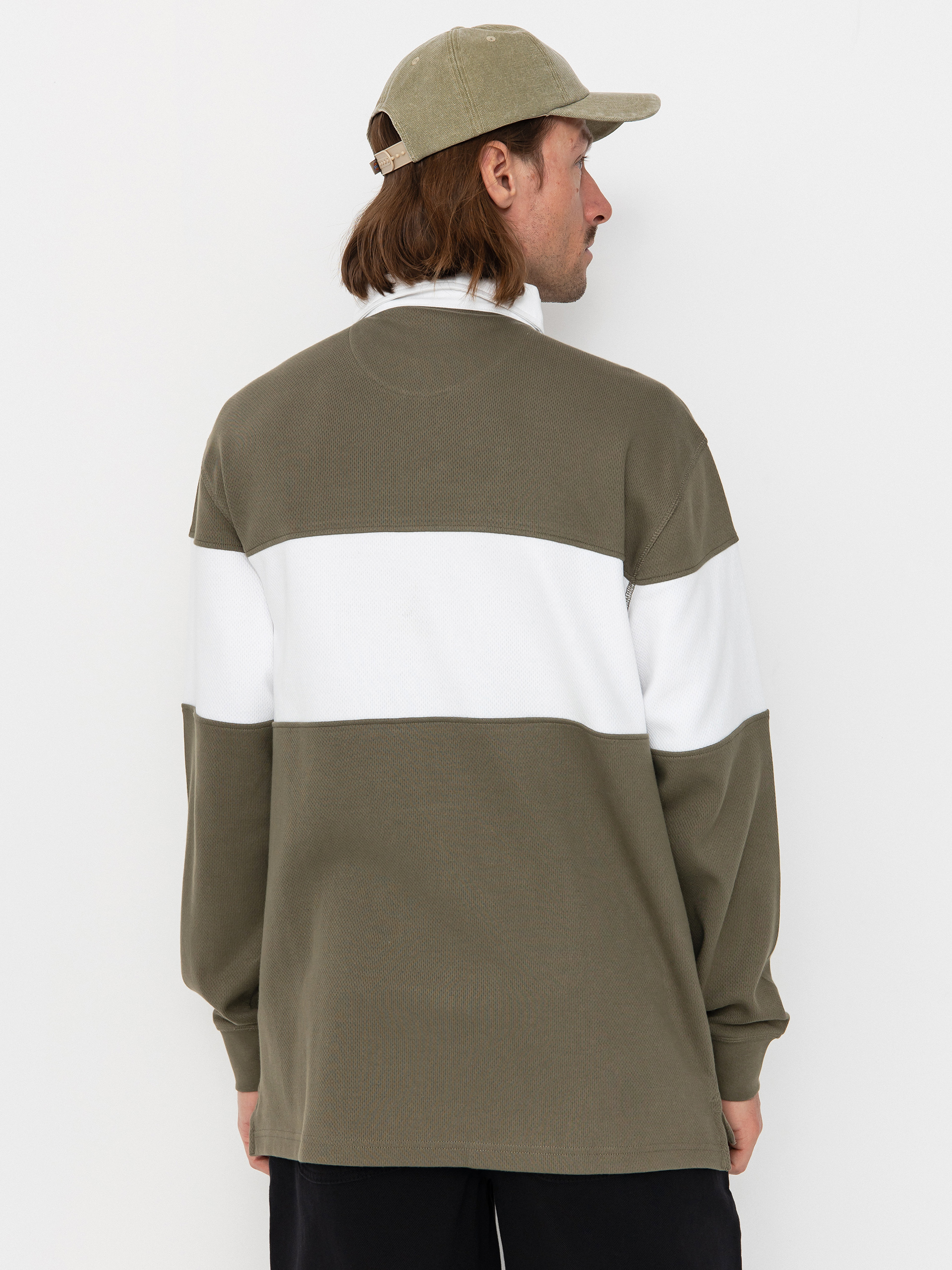 Лонгслів DC Half Time Polo (vetiver)