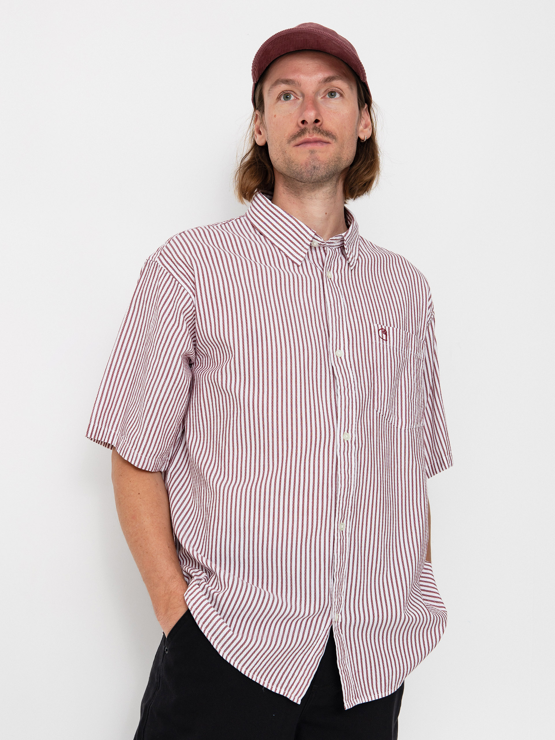 Сорочка Carhartt WIP Phelps (phelps stripe/mulberry)