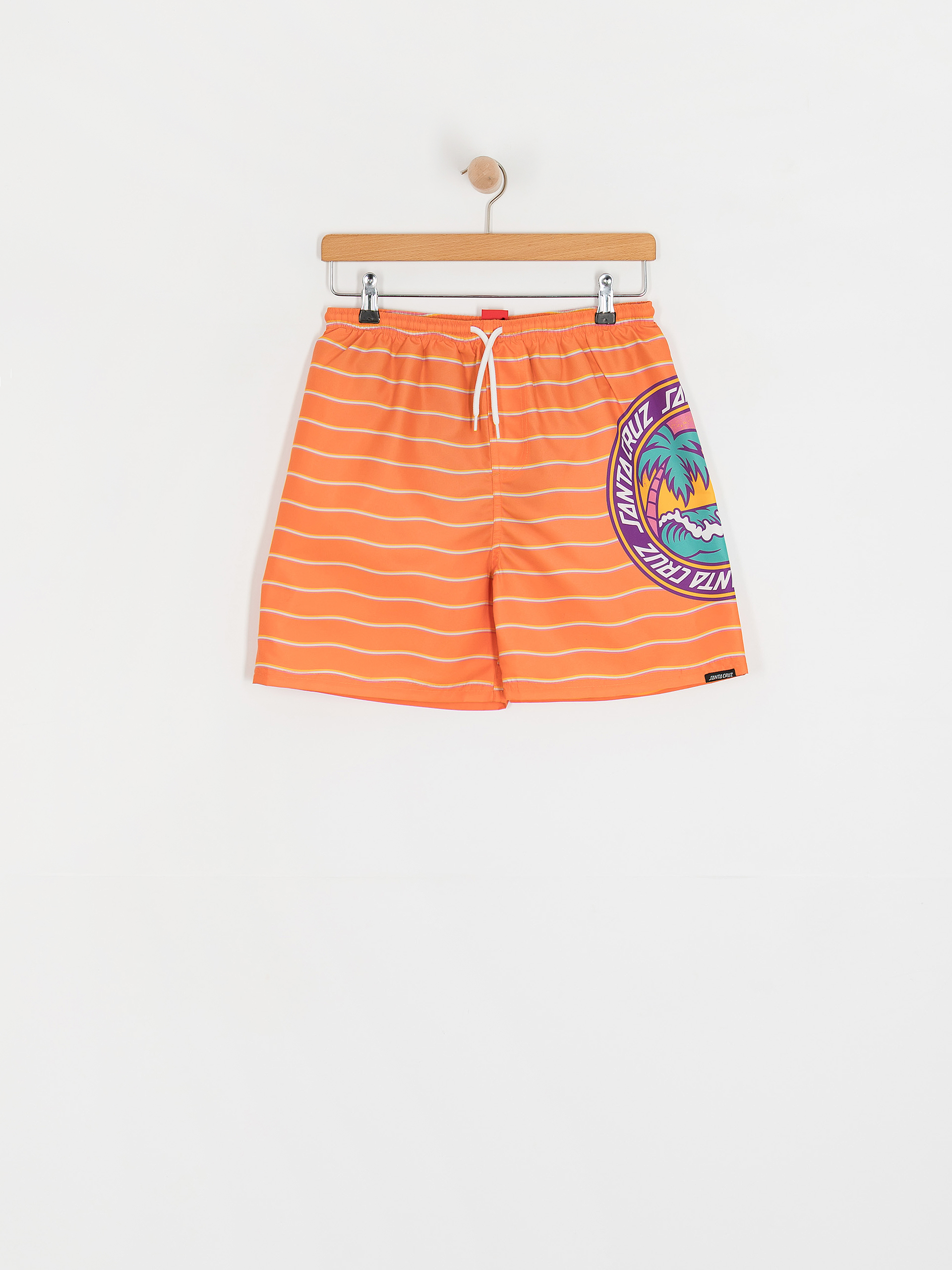 u0428u043eu0440u0442u0438 Santa Cruz Youth Paradise Break JR (apricot wave stripe)