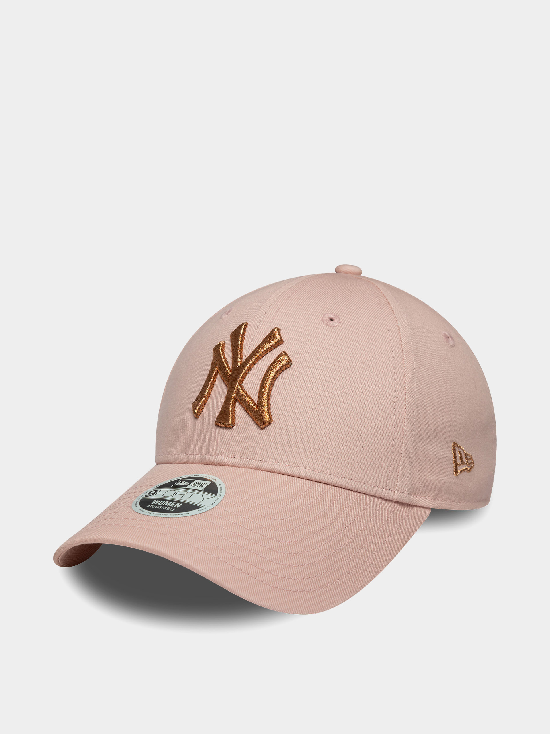 u041au0435u043fu043au0430 New Era Metallic Logo 9Forty New York Yankees Wmn (pink)