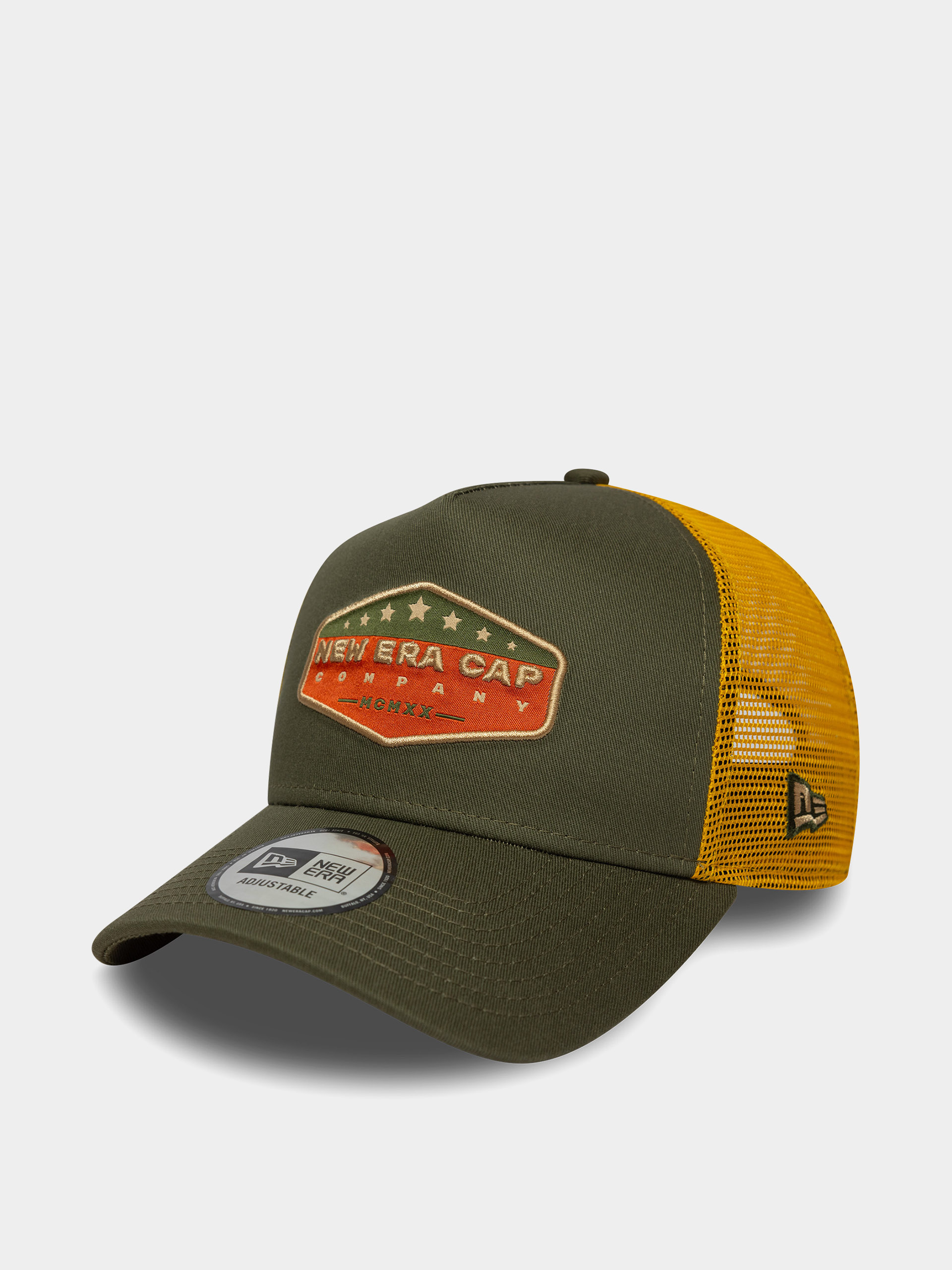 Кепка New Era Cotton Patch Trucker (green)