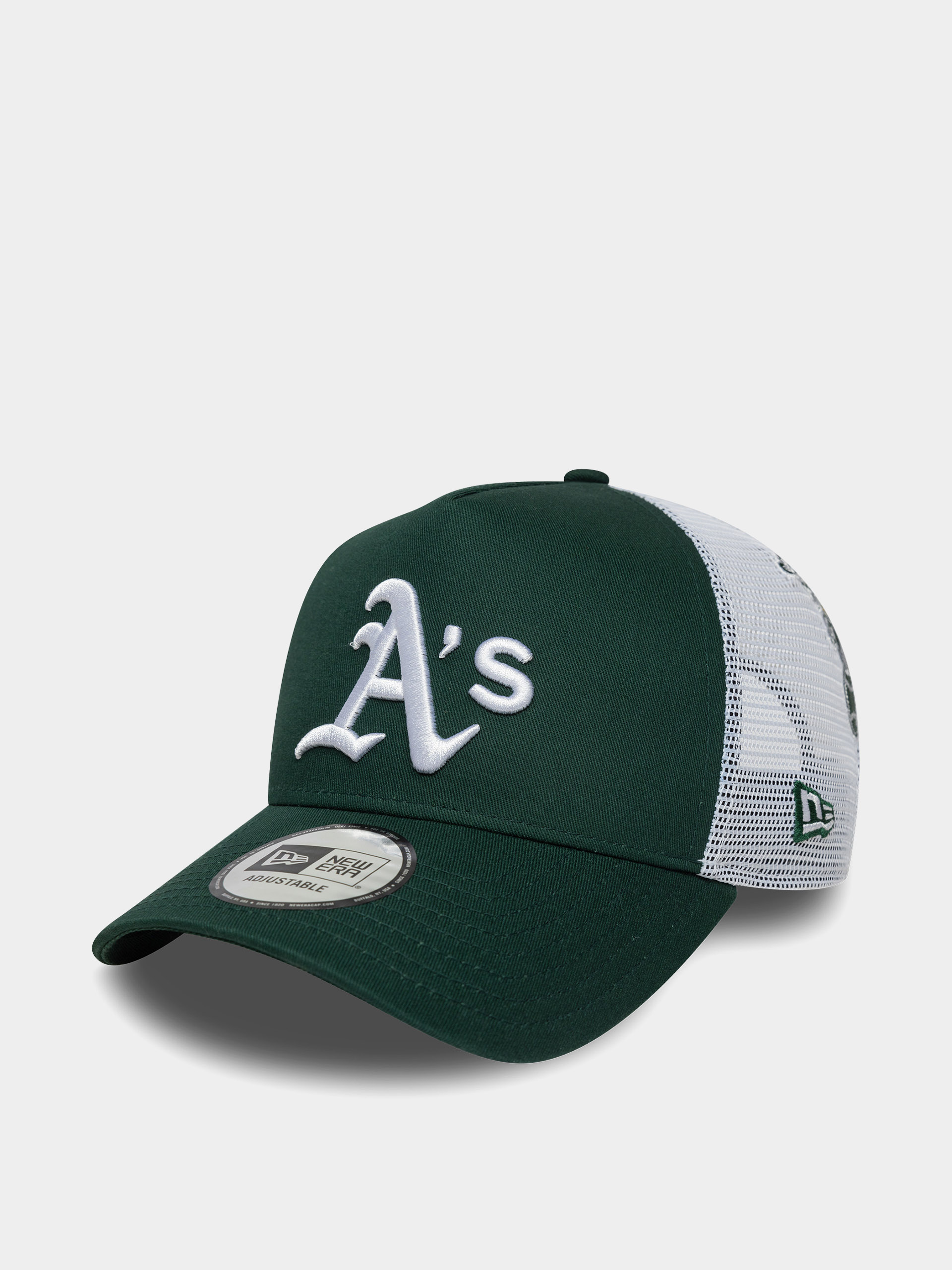 Кепка New Era Multi Patch Trucker Athletics (dark green)