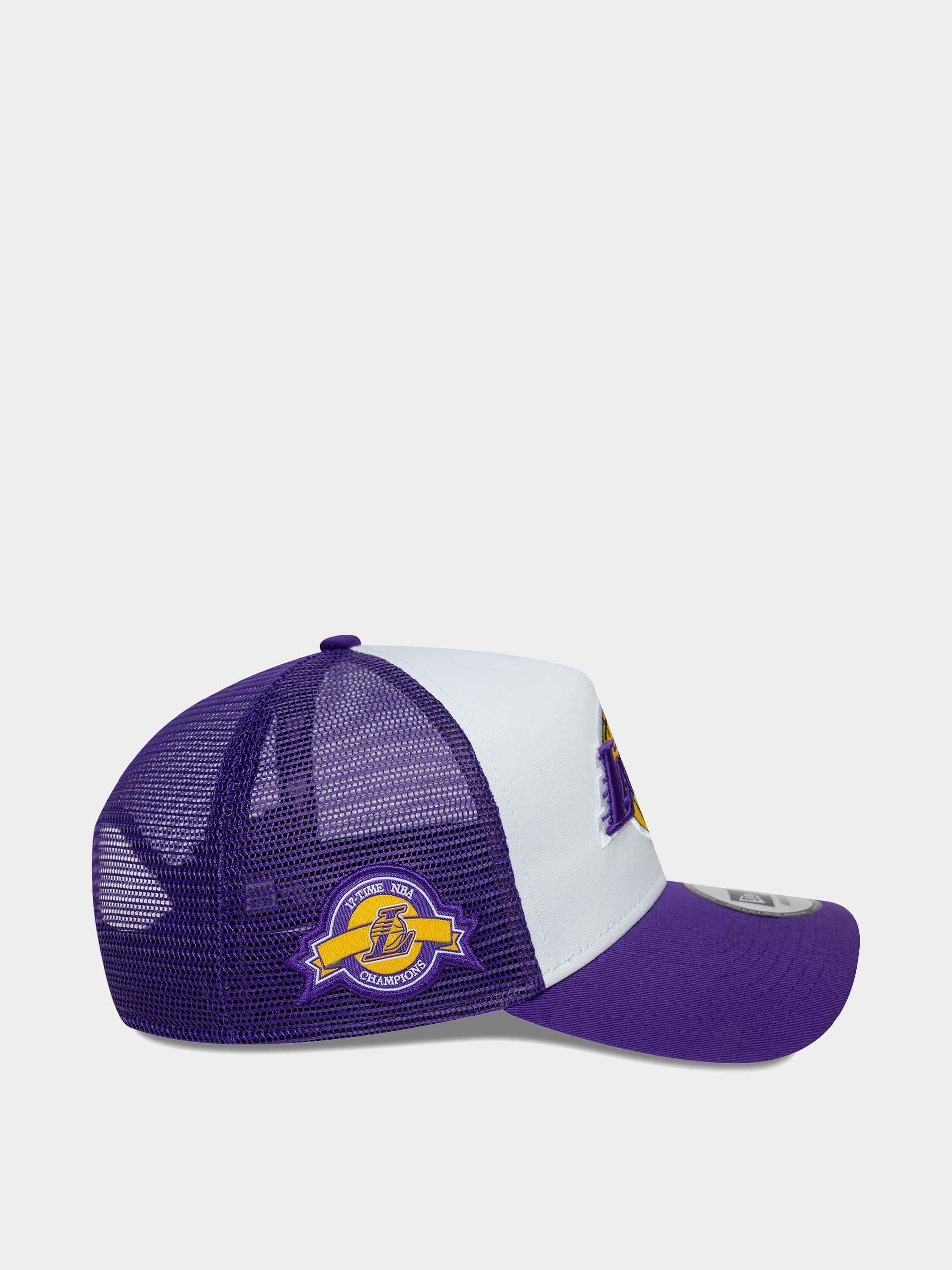 Кепка New Era NBA Side Patch Trucker Los Angeles Lakers (violet/white)
