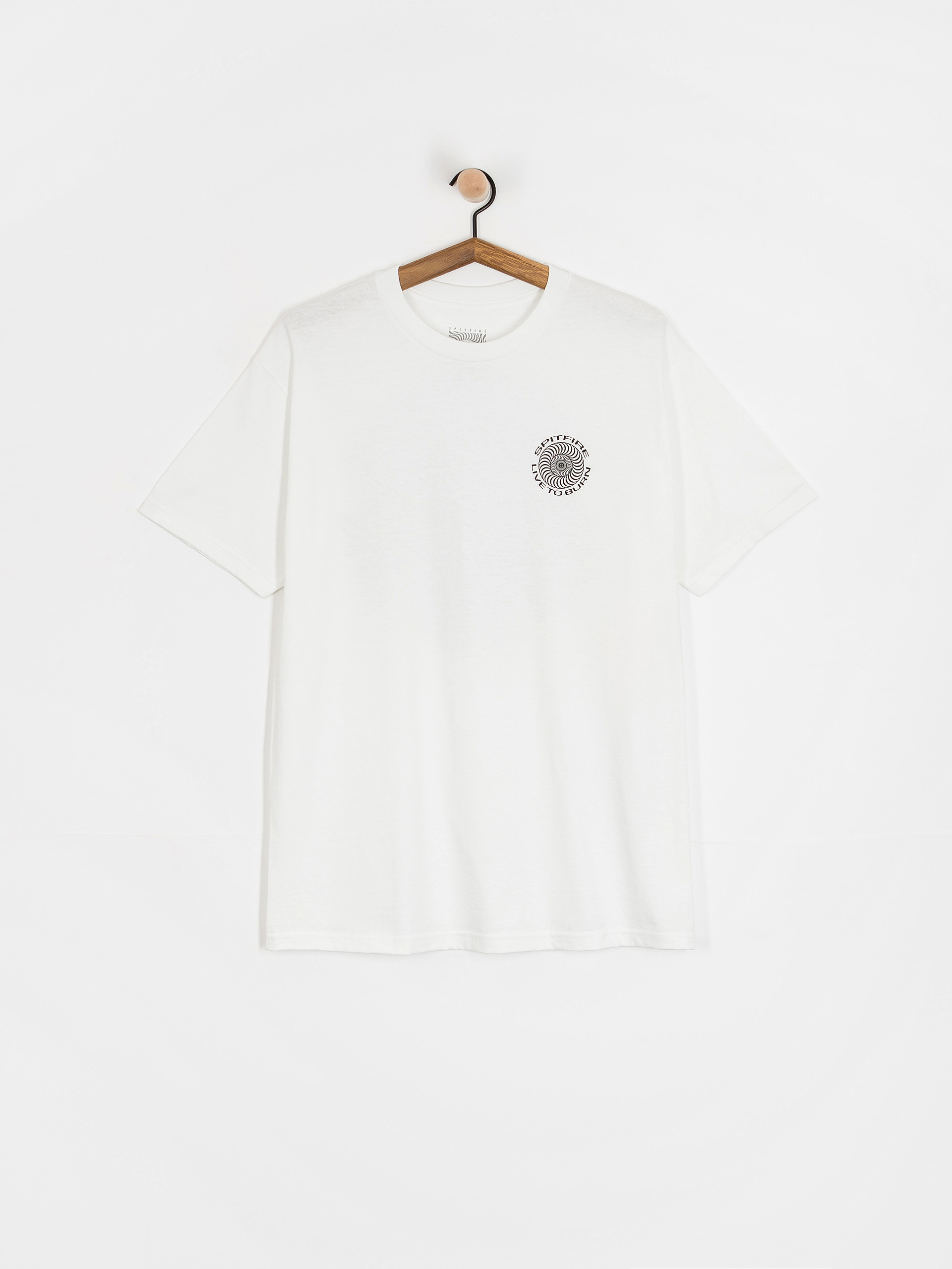 Футболка Spitfire Live To Burn Classic (white)