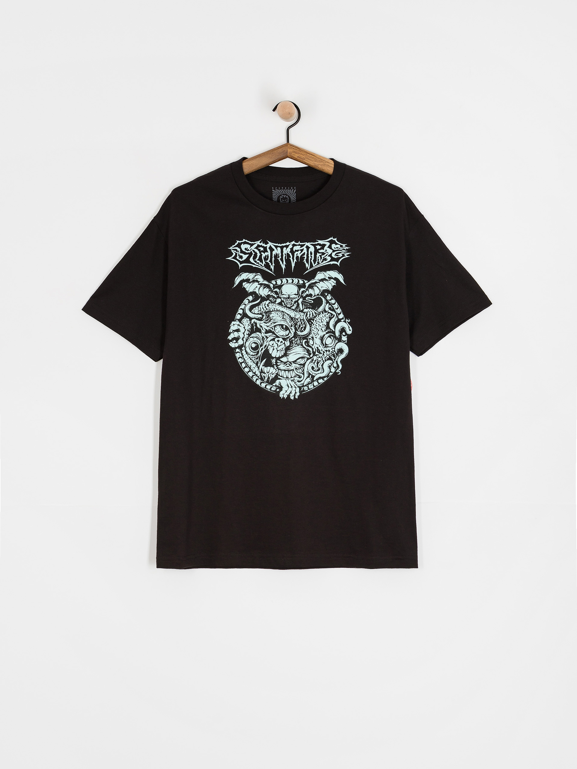 Футболка Spitfire Demon Gate Glow (black)