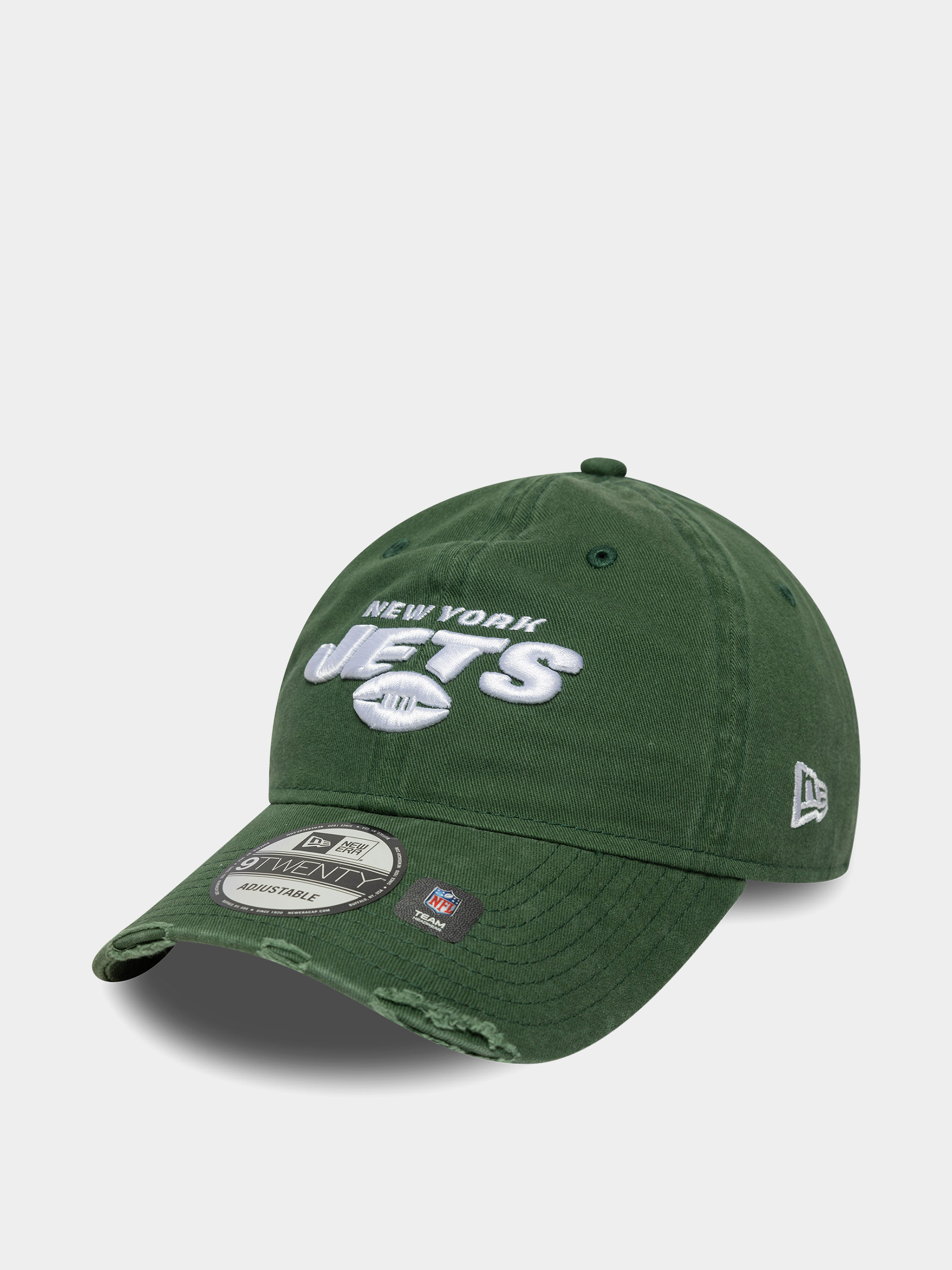 Кепка New Era Washed Distress NFL 9Twenty New York Jets (green)