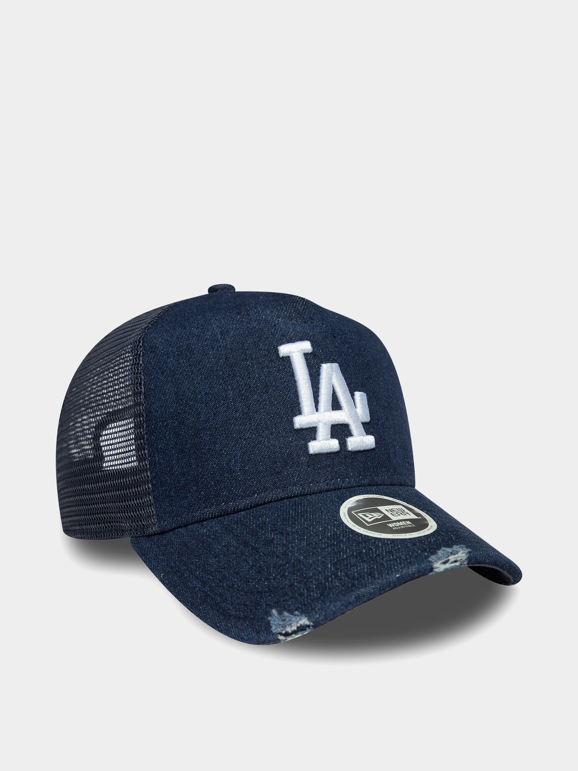Кепка New Era Denim Trucker Los Angeles Dodgers Wmn (navy)