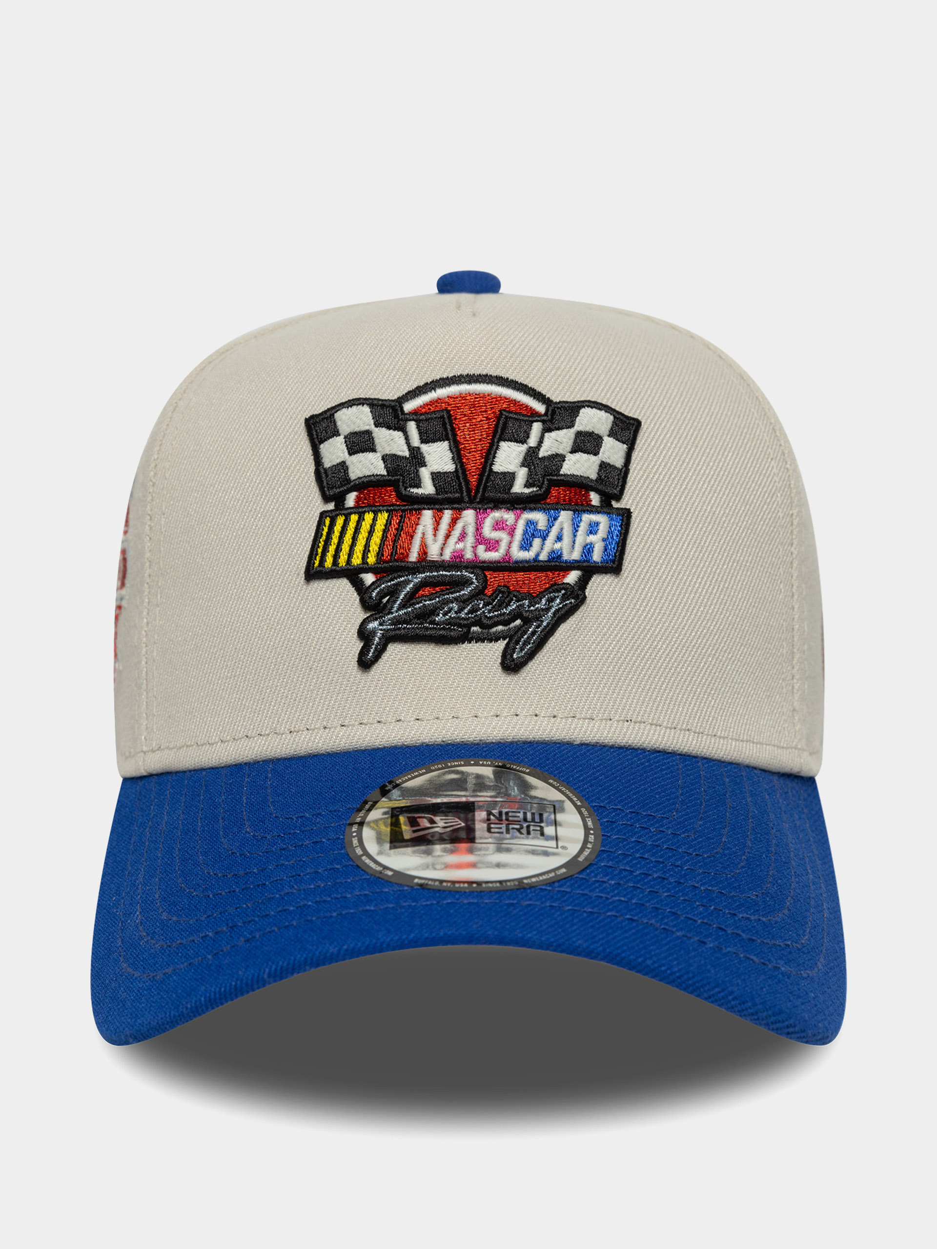 Кепка New Era Nascar Flag 9Forty Eframe (blue/chalk)