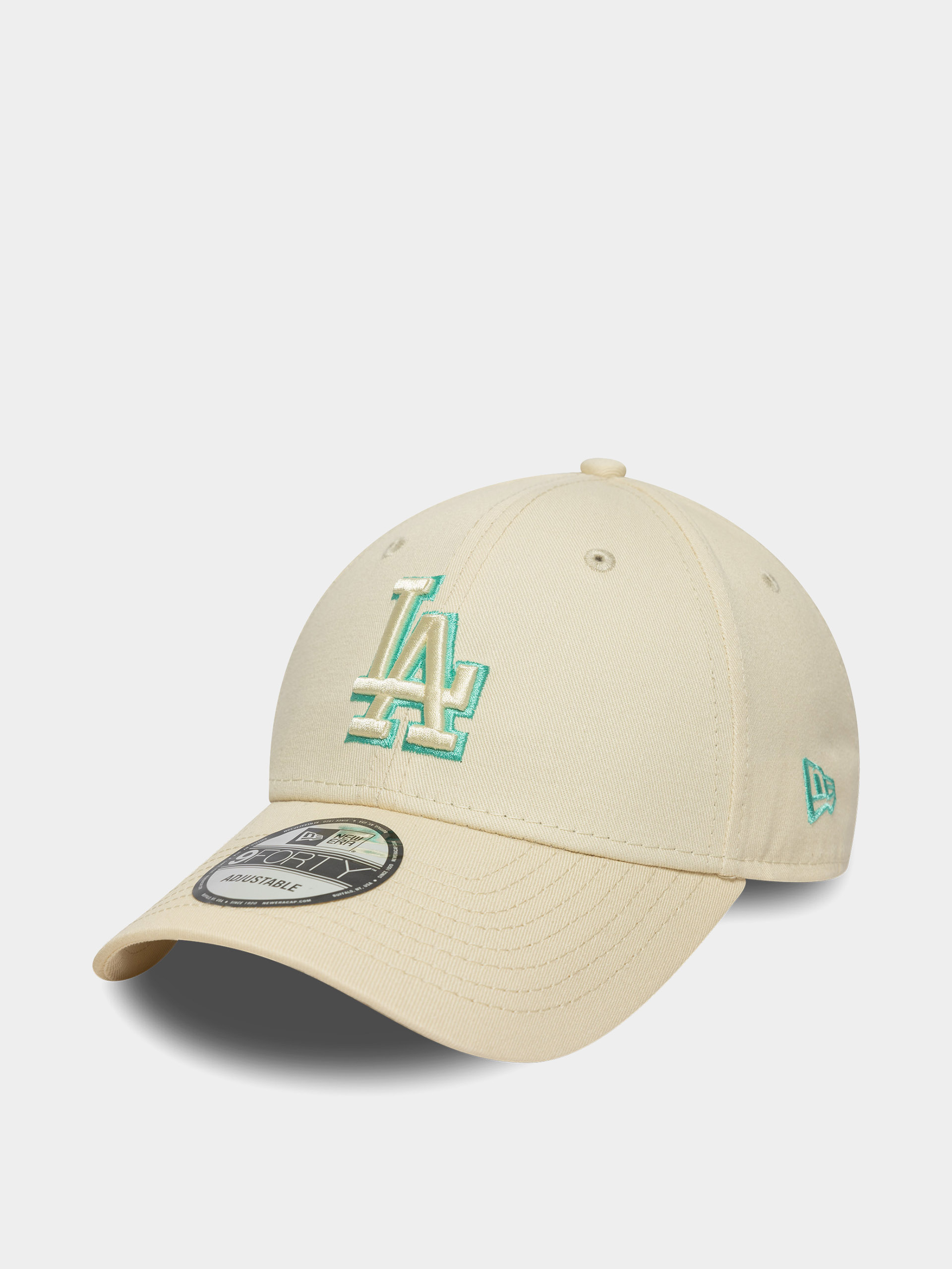Кепка New Era Team Outline 9Forty Los Angeles Dodgers (cream)