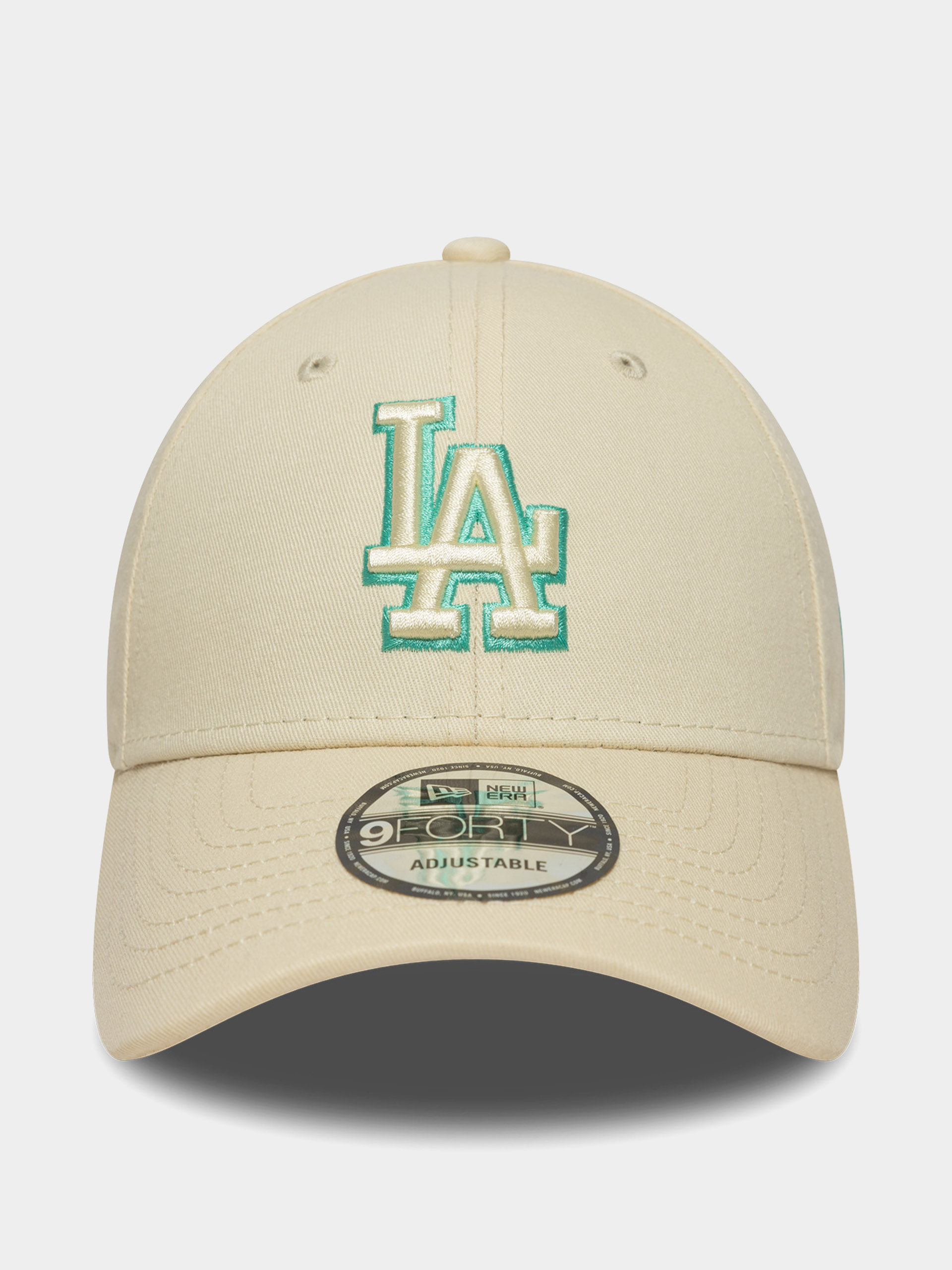 Кепка New Era Team Outline 9Forty Los Angeles Dodgers (cream)