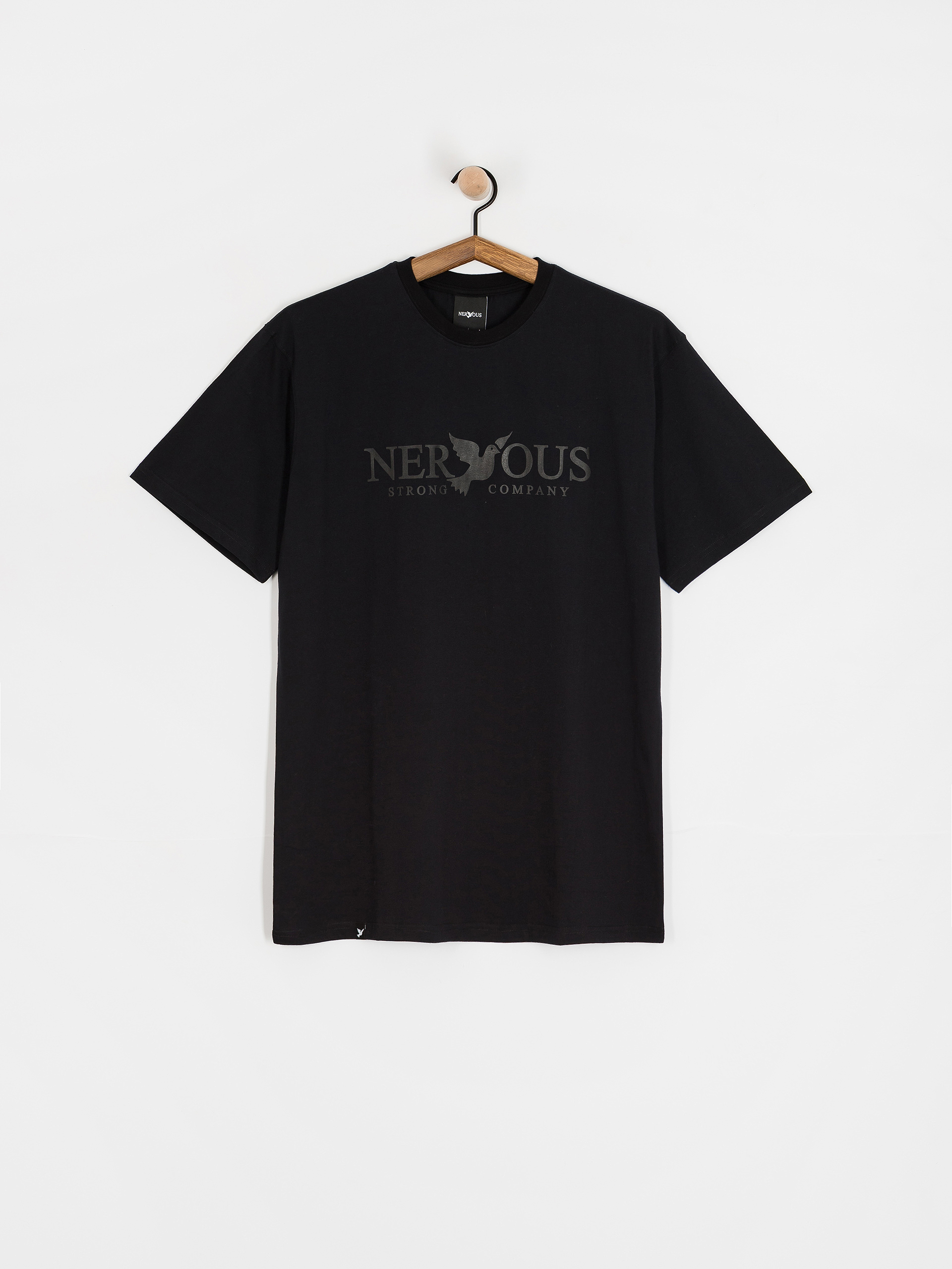 Футболка Nervous Classic (black/black)