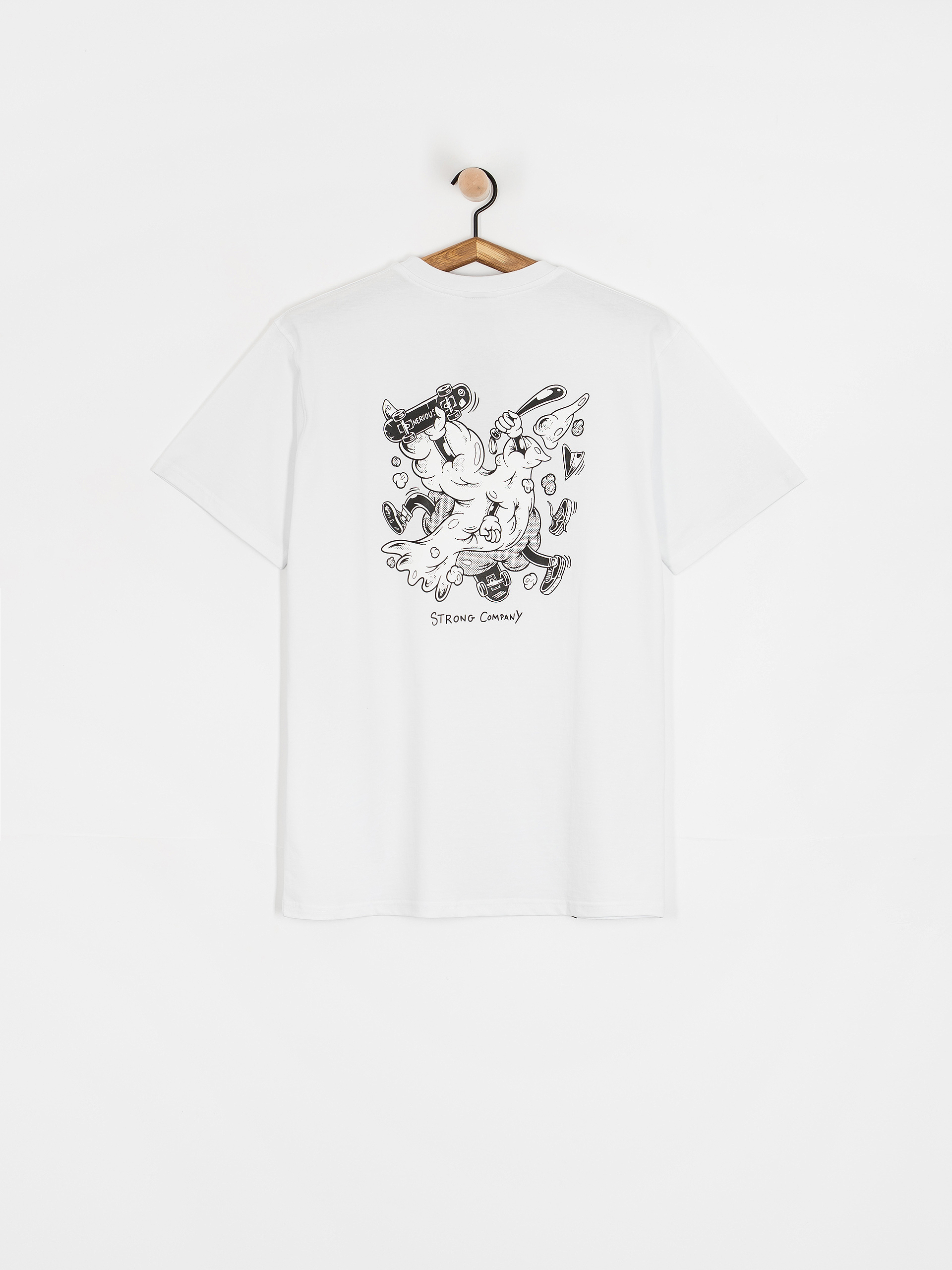 Футболка Nervous Fight (white)