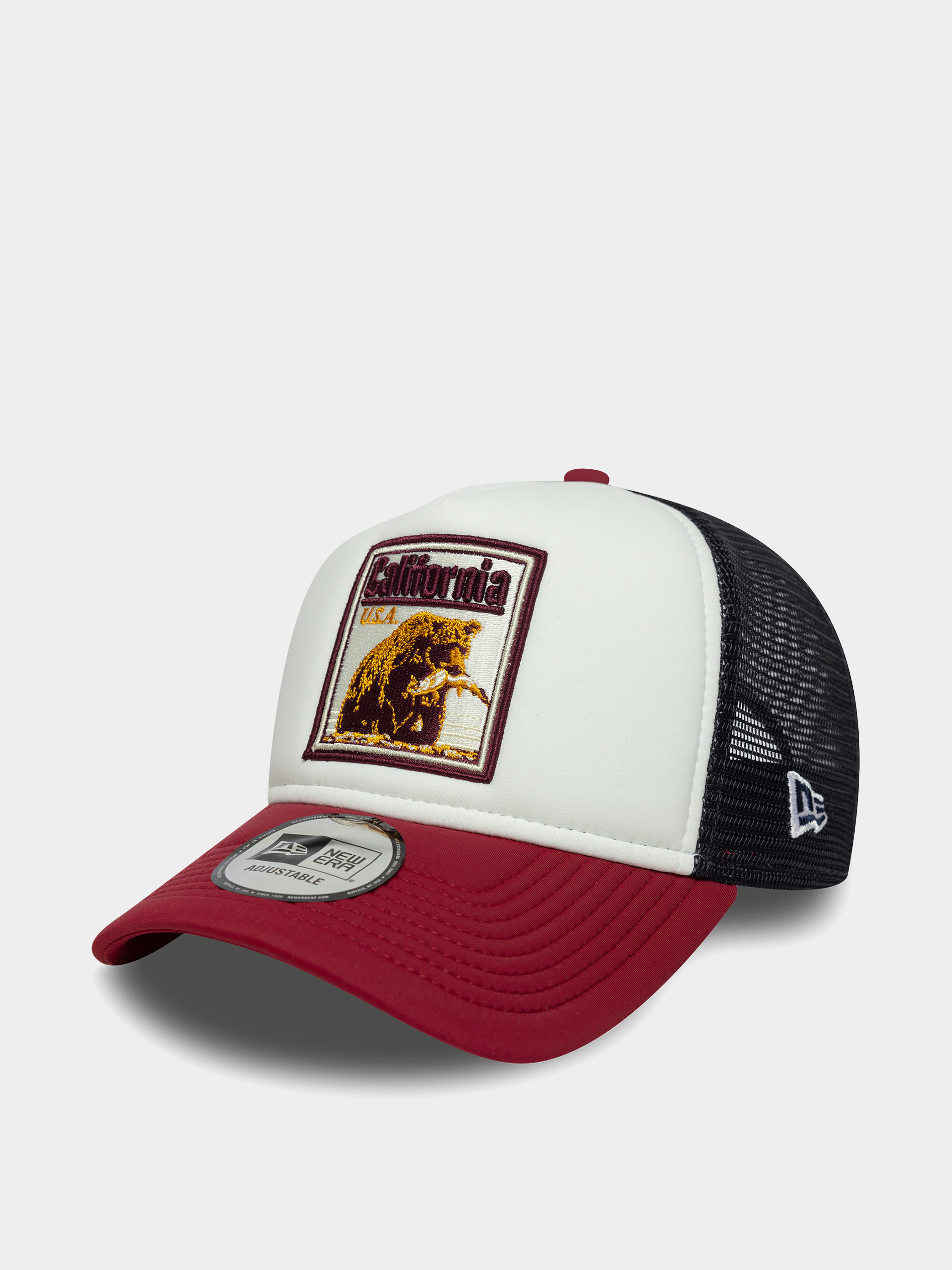 Кепка New Era Graphic Patch Trucker (red/white/black)
