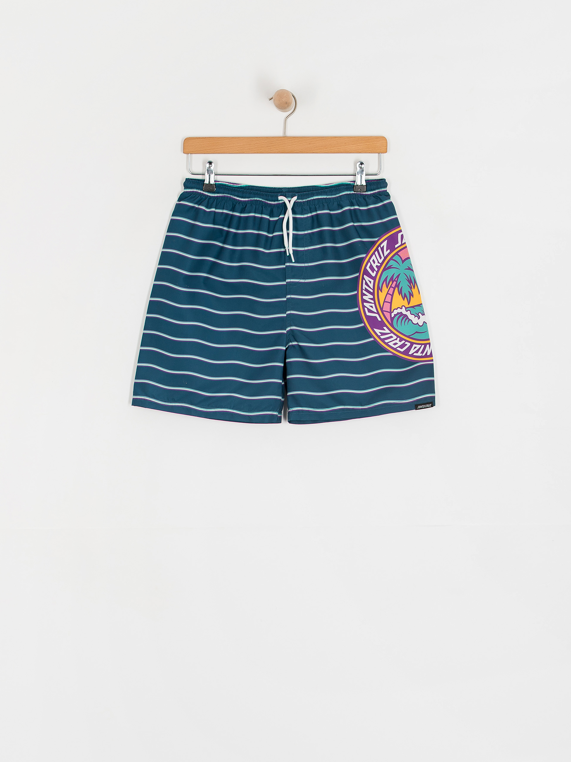 Шорти Santa Cruz Youth Paradise Break JR (tidal teal wave stripe)
