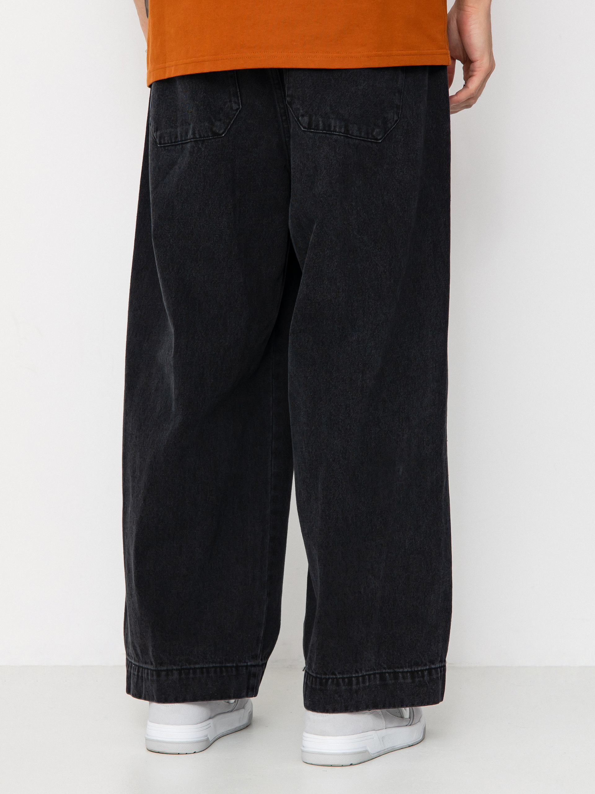 Штани OBEY Oliver Denim Pleated (faded black)