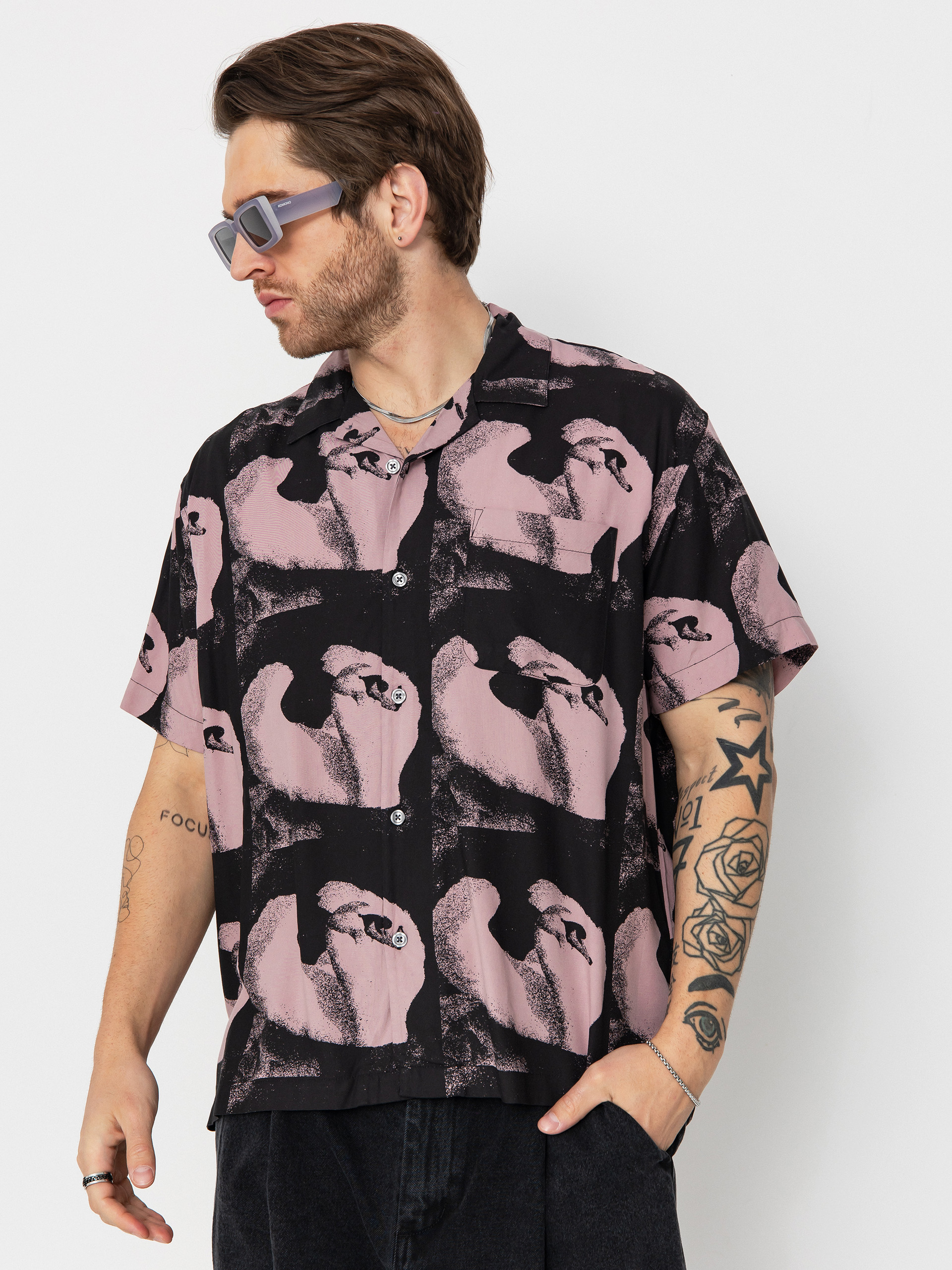 Сорочка OBEY Ambre (mauve multi)