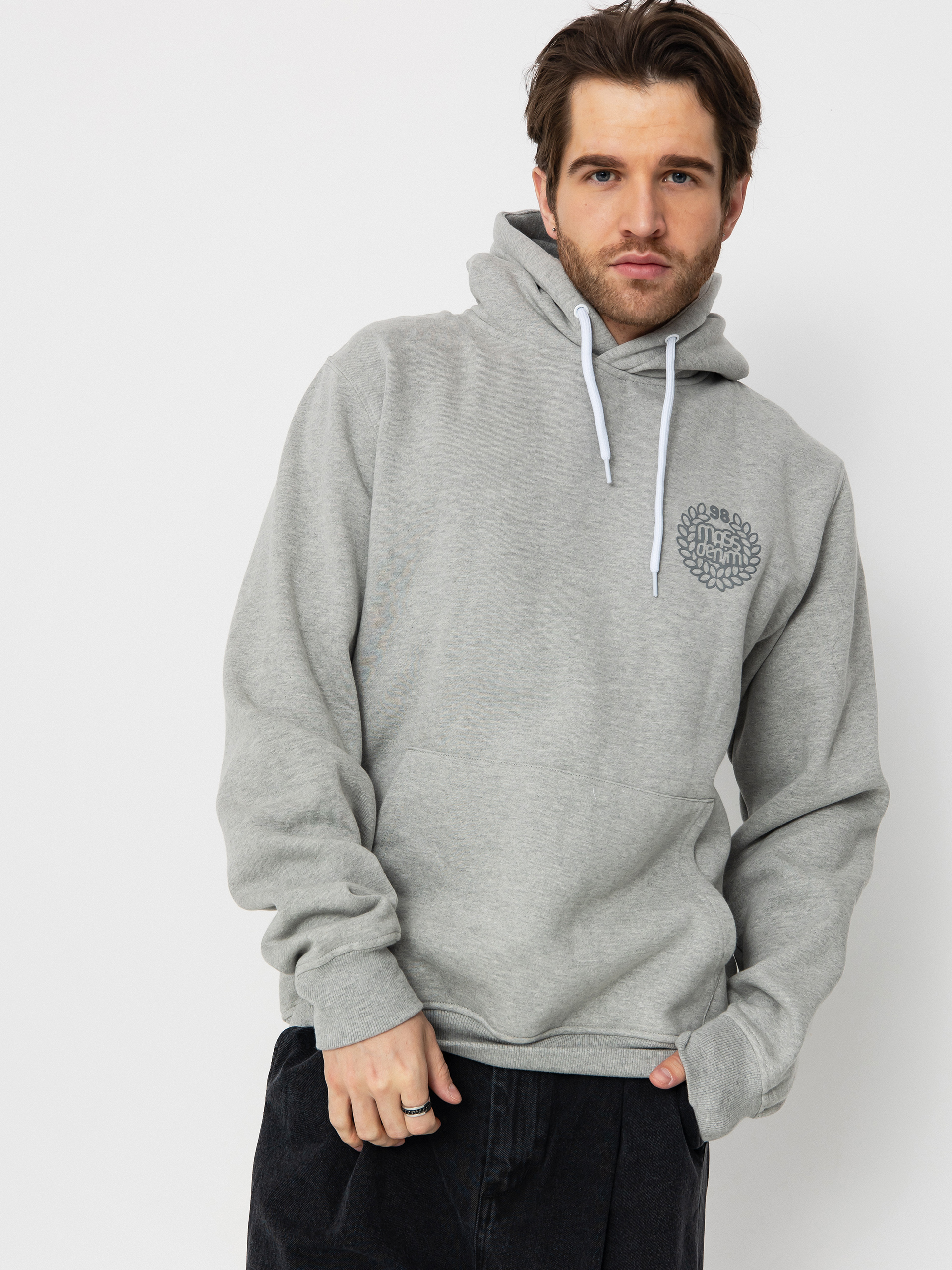 Худі MassDnm Base Back HD (lt heather grey)