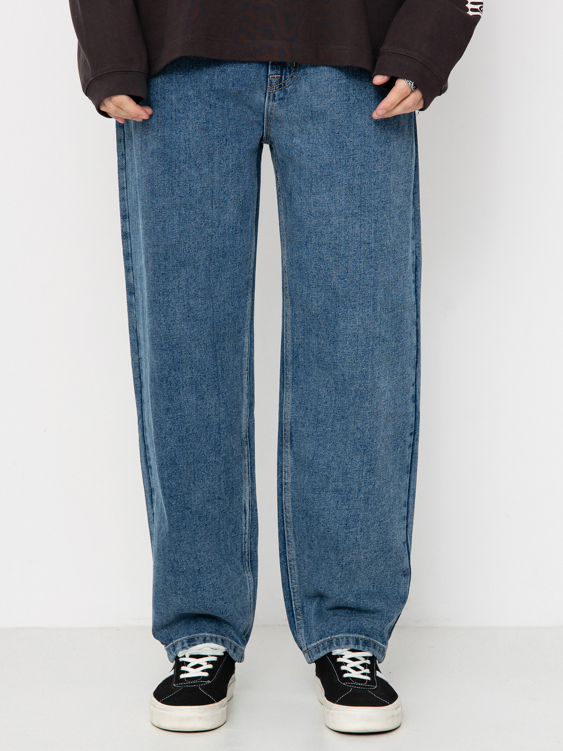 Штани Krooked Eyes Denim Twill Pant (med stone wash)
