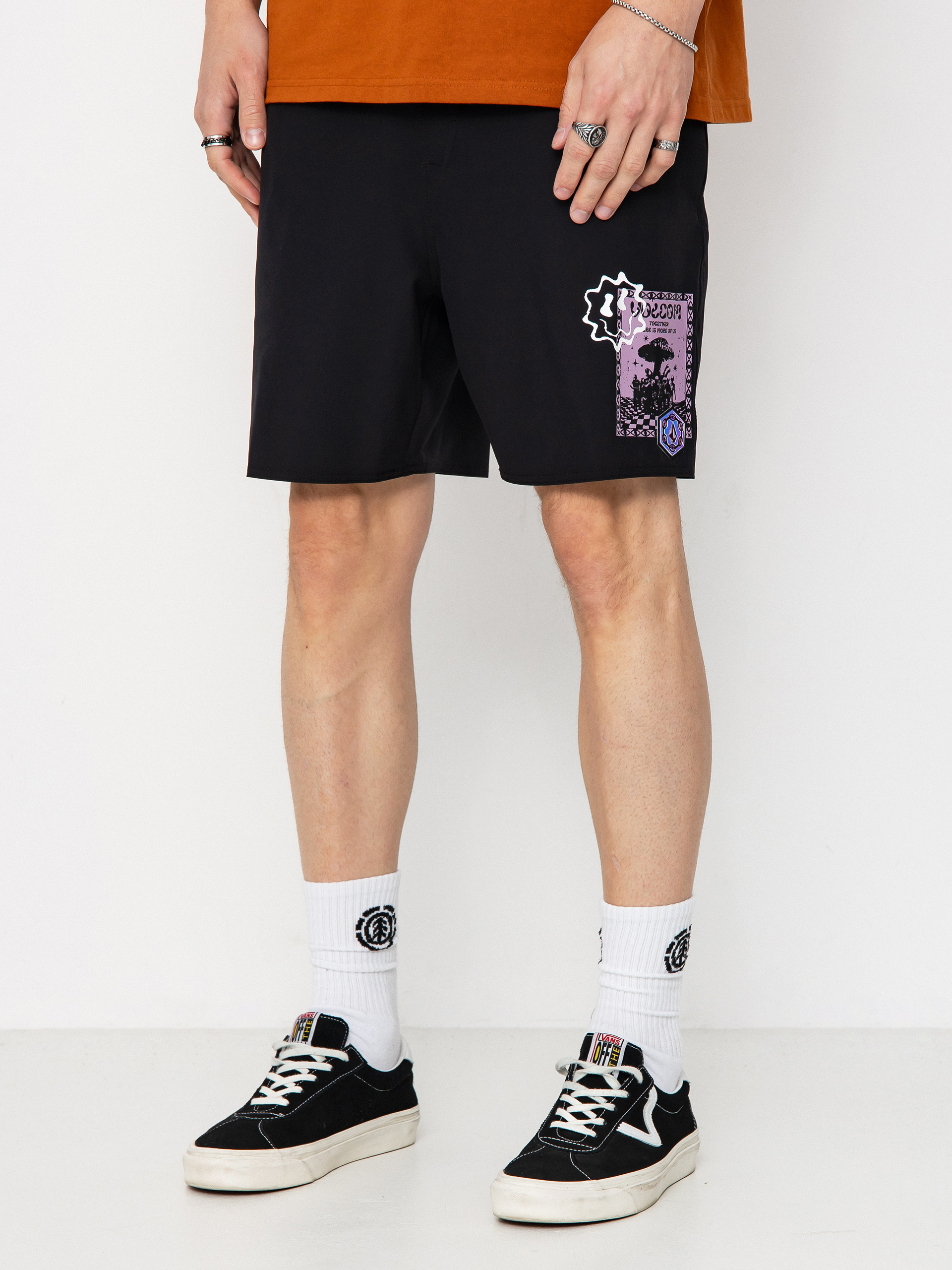Шорти Volcom Fa F Rygalski Trunk 17 (black)
