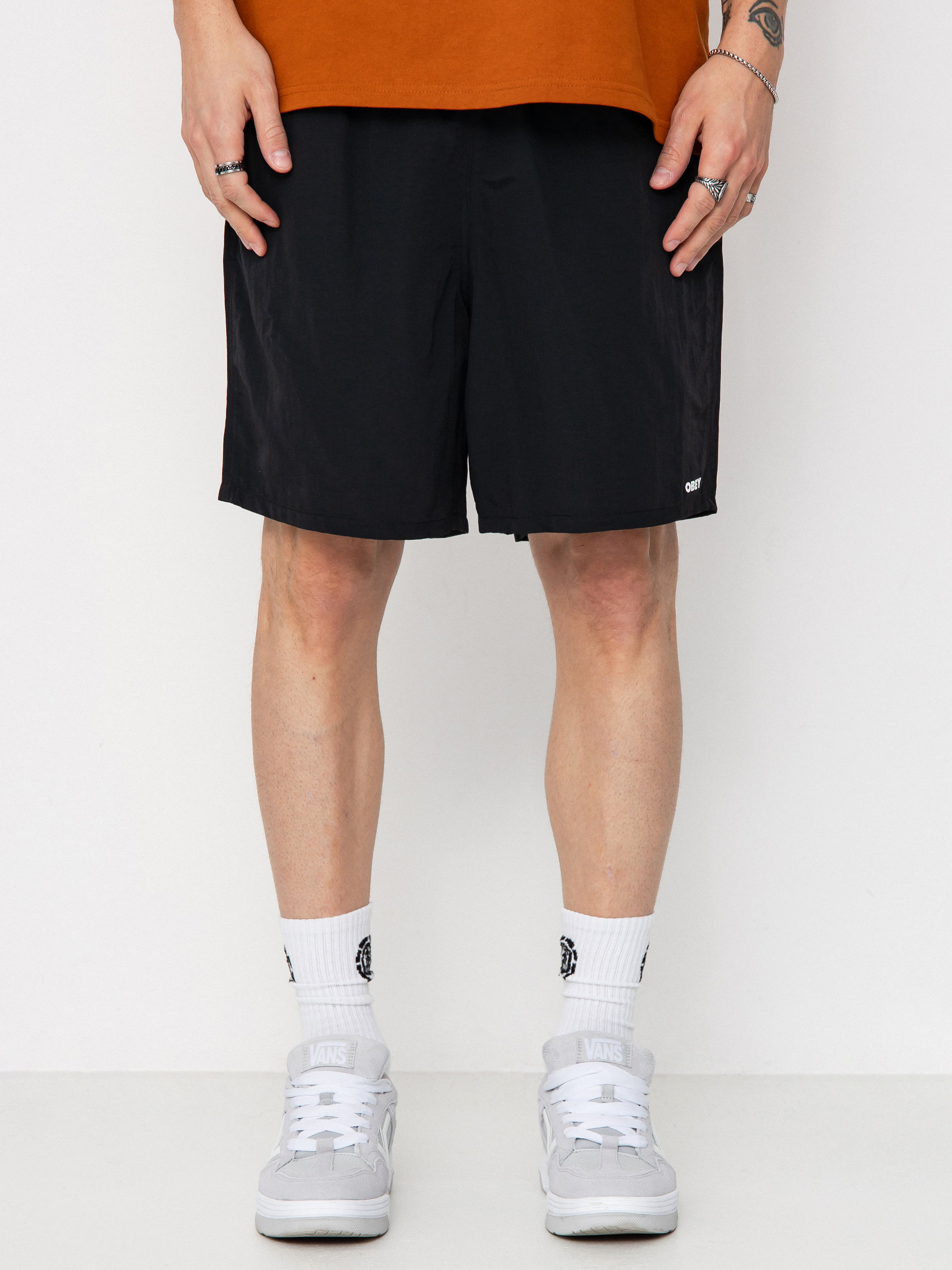 Шорти OBEY Easy Bold Nylon (black)