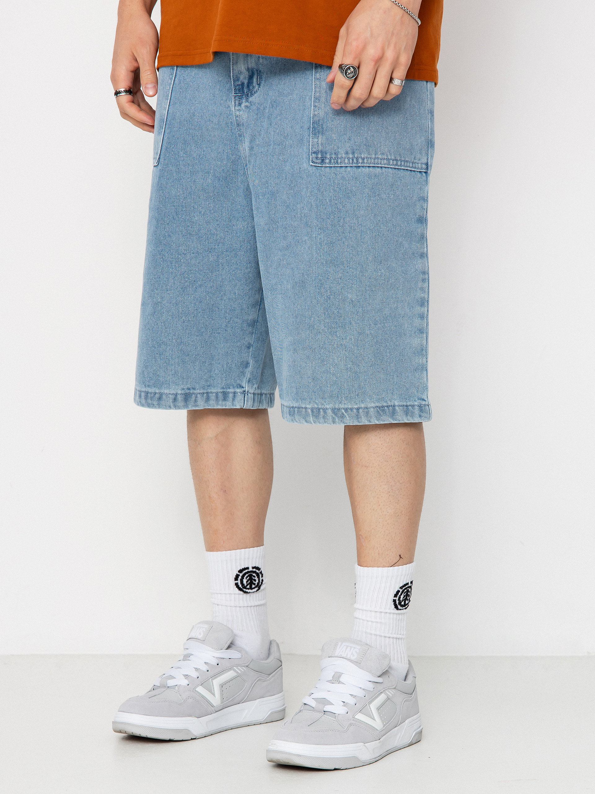 Шорти Poetic Collective Painter (light blue denim)