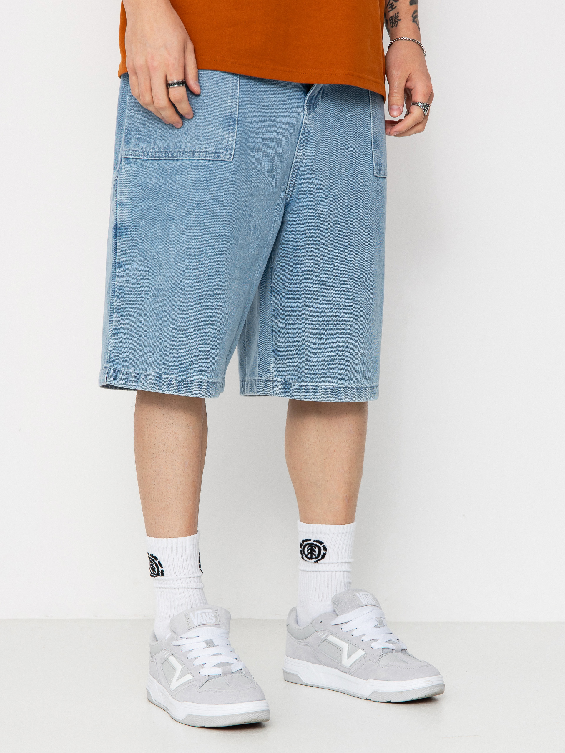 Шорти Poetic Collective Painter (light blue denim)