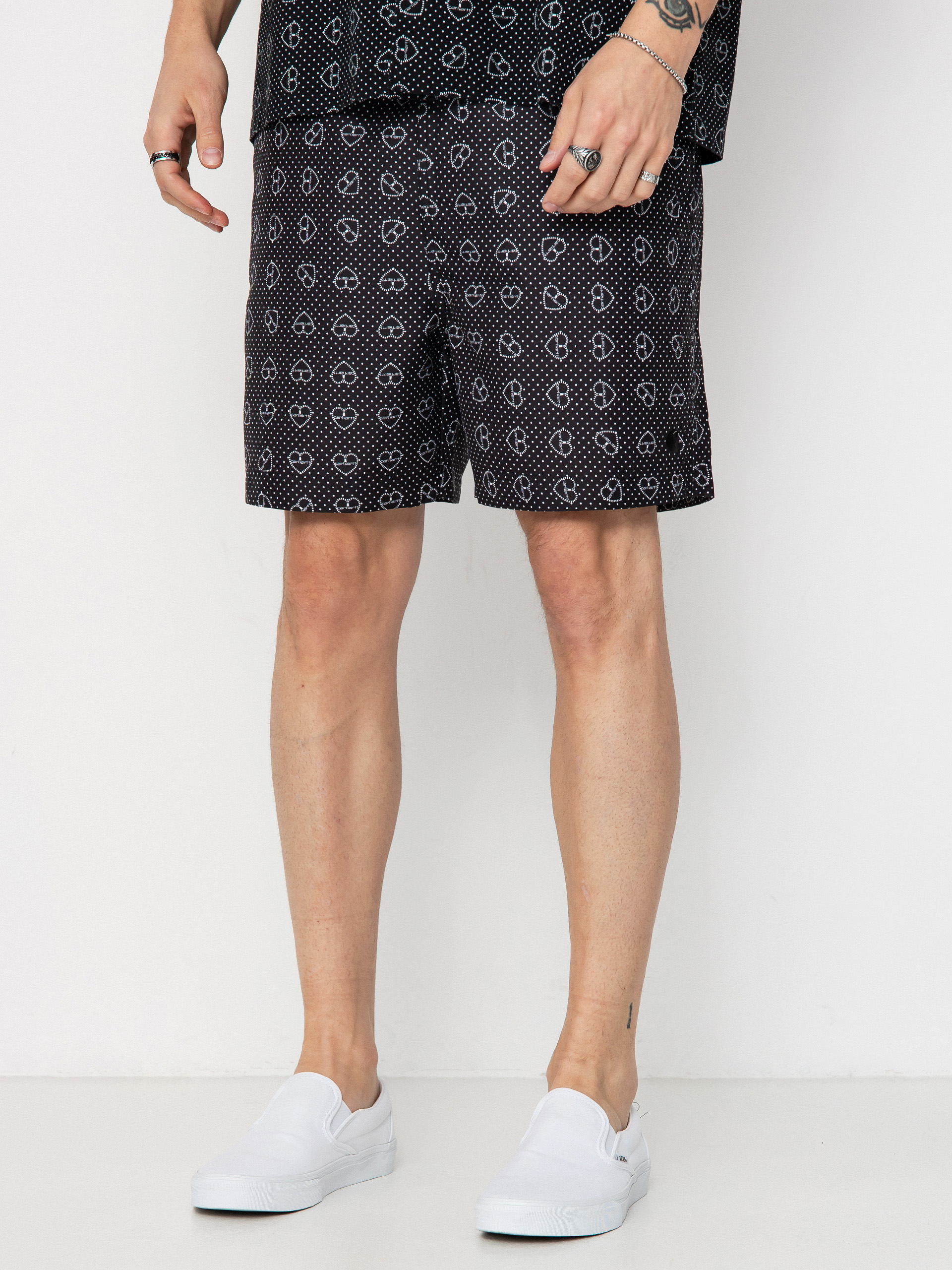 Шорти Carhartt WIP Chase Swim (furoshiki print/black)
