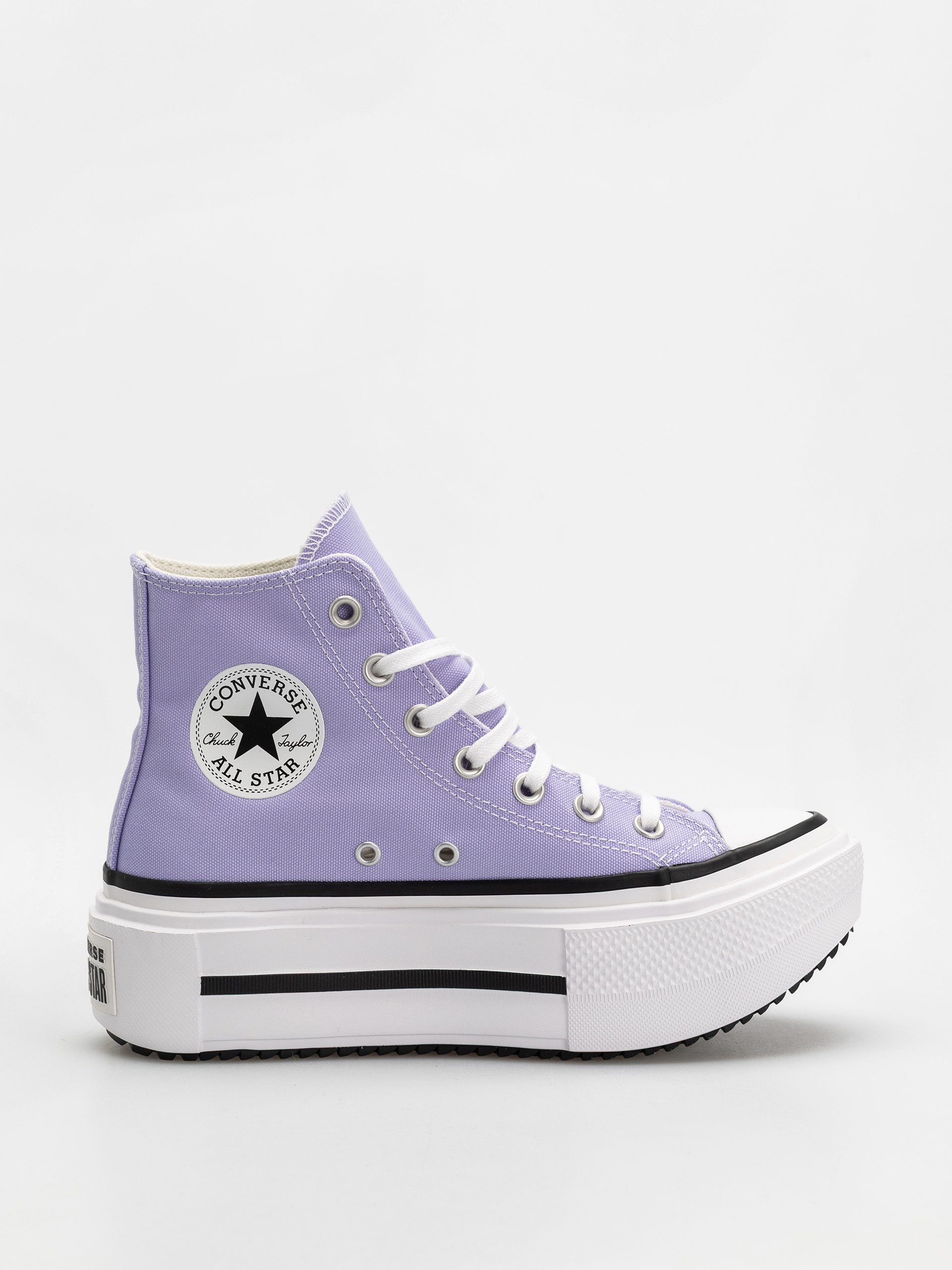 u041au0435u0434u0438 Converse Chuck Taylor All Star Lift Double Stack Hi (violet heat/egret/black)