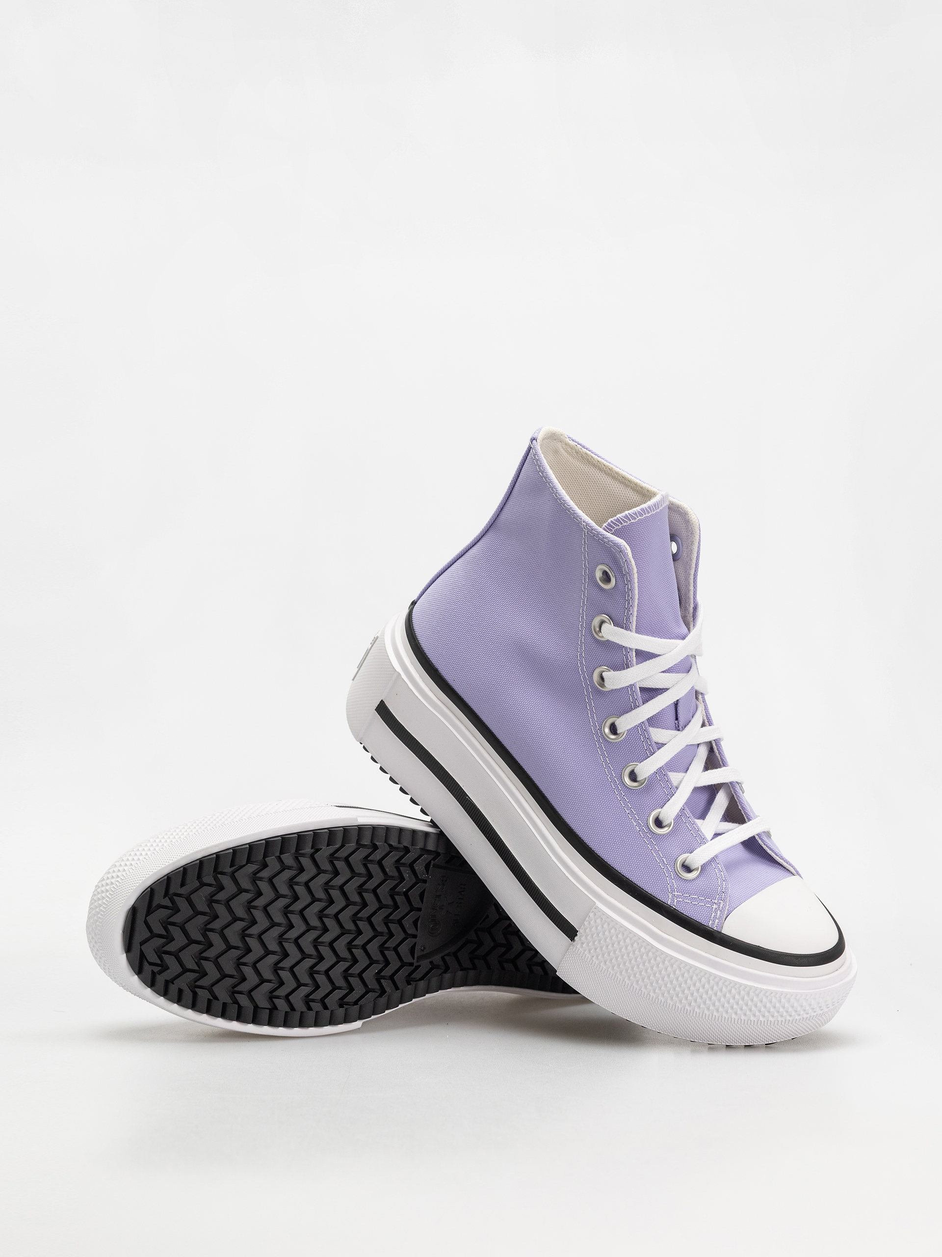 Кеди Converse Chuck Taylor All Star Lift Double Stack Hi (violet heat/egret/black)
